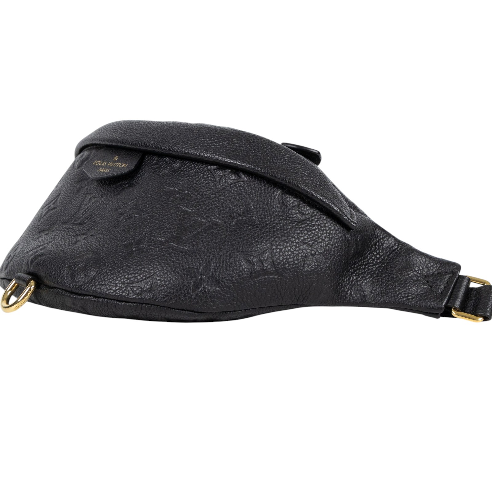 路易威登 LOUIS VUITTON 壓紋皮革 腰包 M44812 黑壓紋EMPREINTE胸包 無附屬品