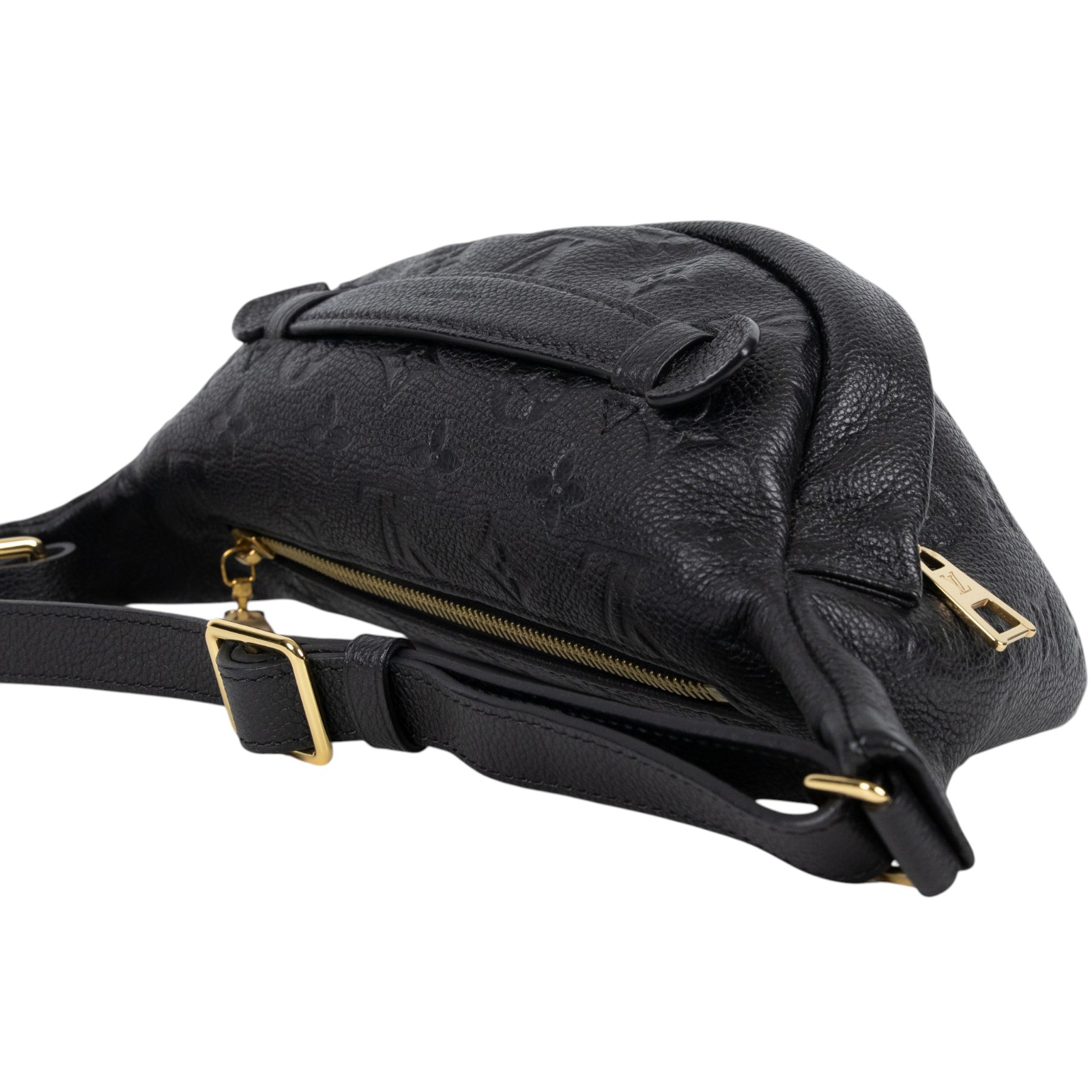 路易威登 LOUIS VUITTON 壓紋皮革 腰包 M44812 黑壓紋EMPREINTE胸包 無附屬品