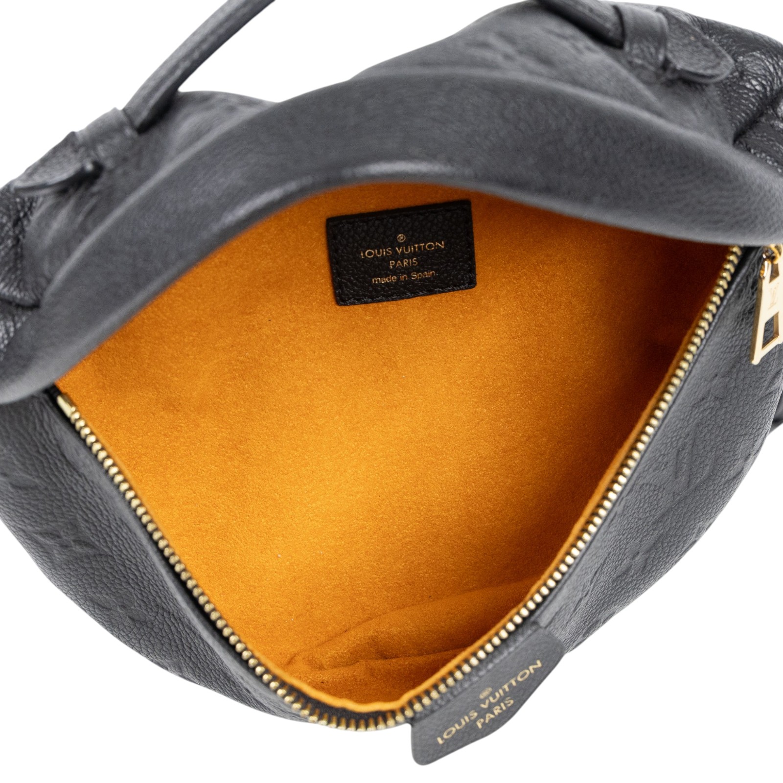 路易威登 LOUIS VUITTON 壓紋皮革 腰包 M44812 黑壓紋EMPREINTE胸包 無附屬品