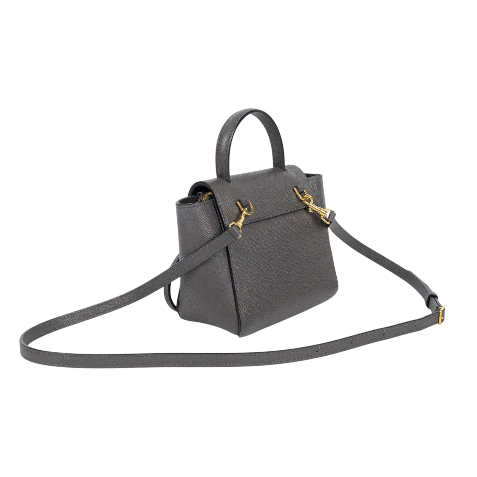 思琳 CELINE Pico Belt 手袋 194263ZVA 鐵灰鯰魚包 BELT PICO 防塵袋/背帶/購買證明