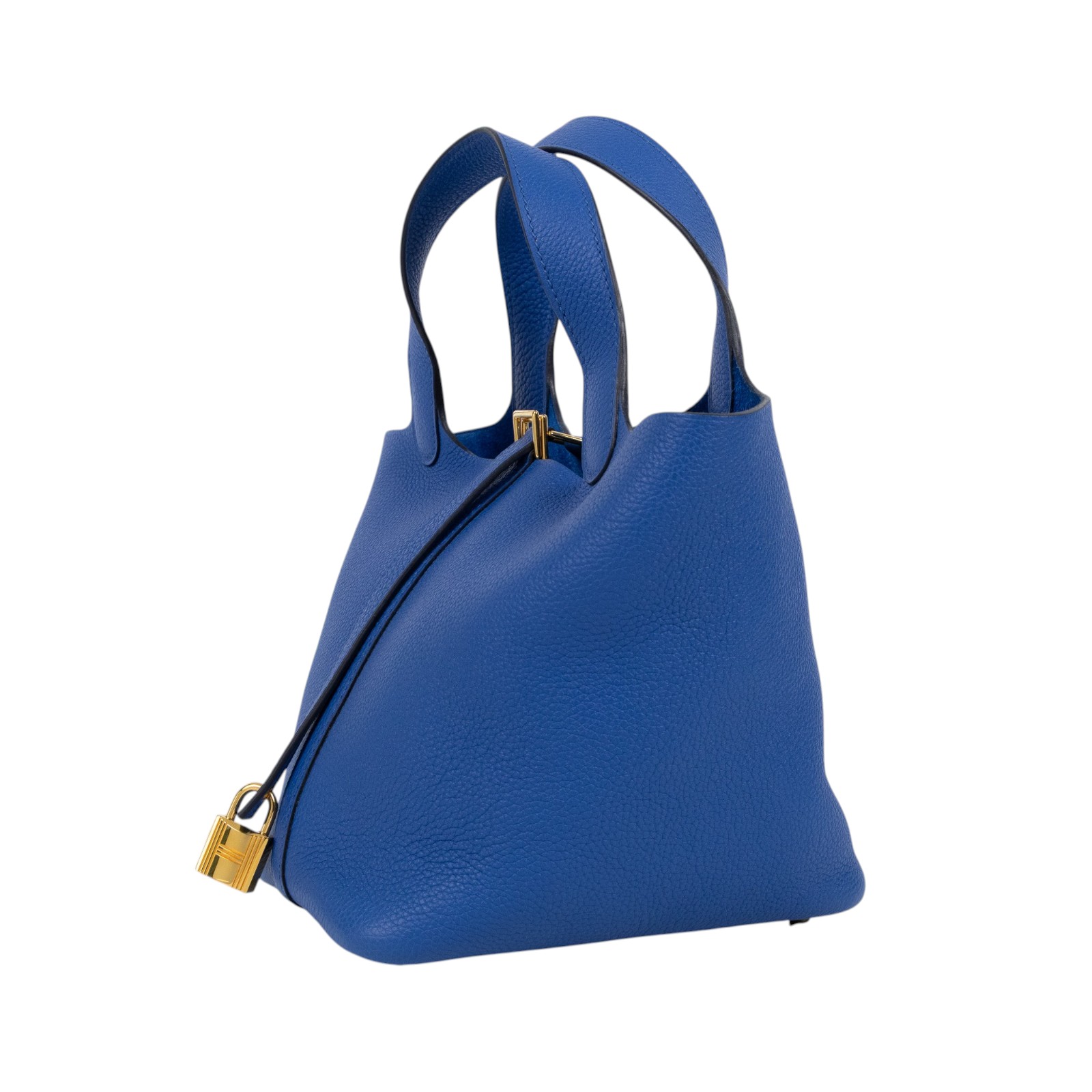 愛馬仕 Hermes Picotin Lock 18 菜籃子包 PT18 Z PU 010 NI Z刻 藍PICOTIN18 防塵袋