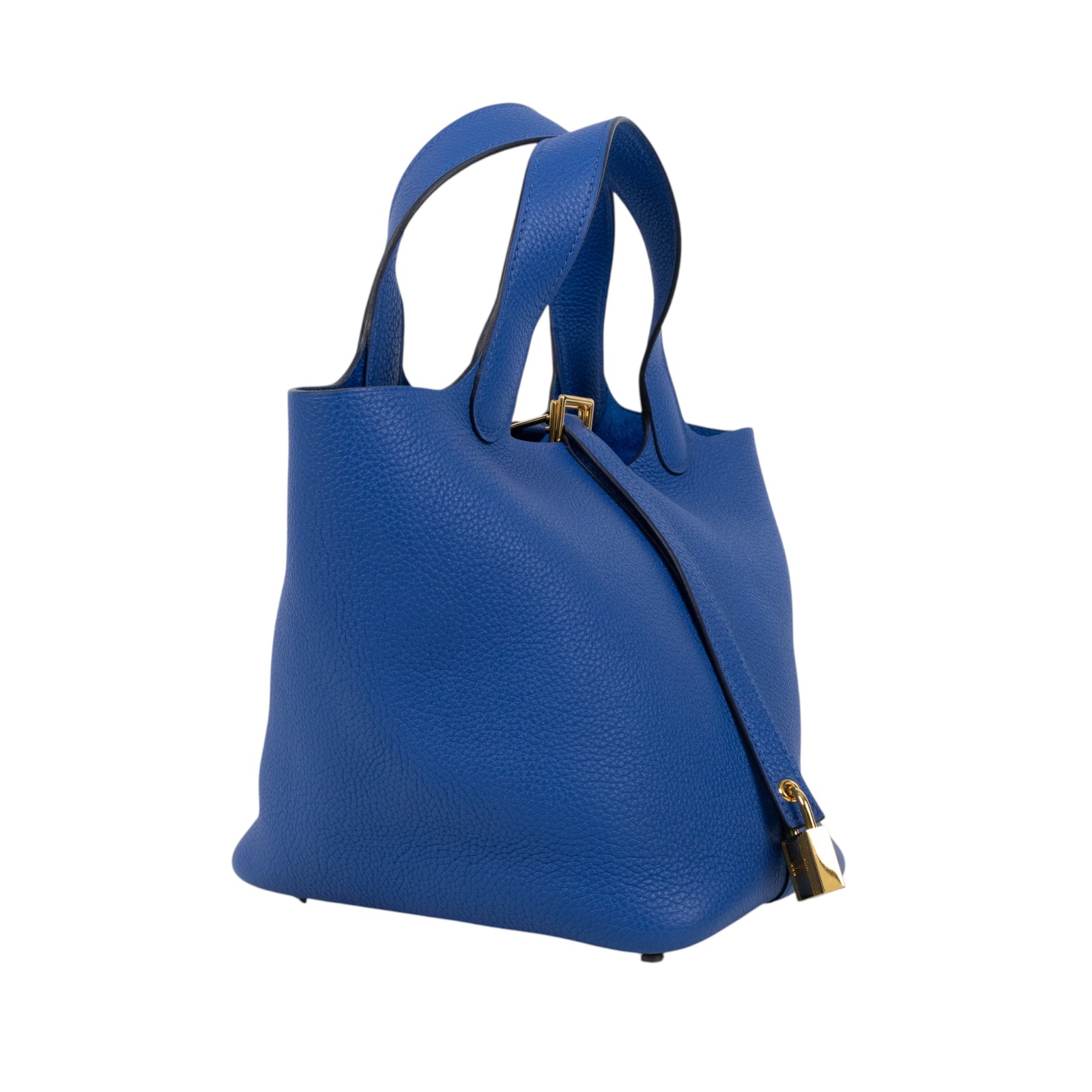 愛馬仕 Hermes Picotin Lock 18 菜籃子包 PT18 Z PU 010 NI Z刻 藍PICOTIN18 防塵袋
