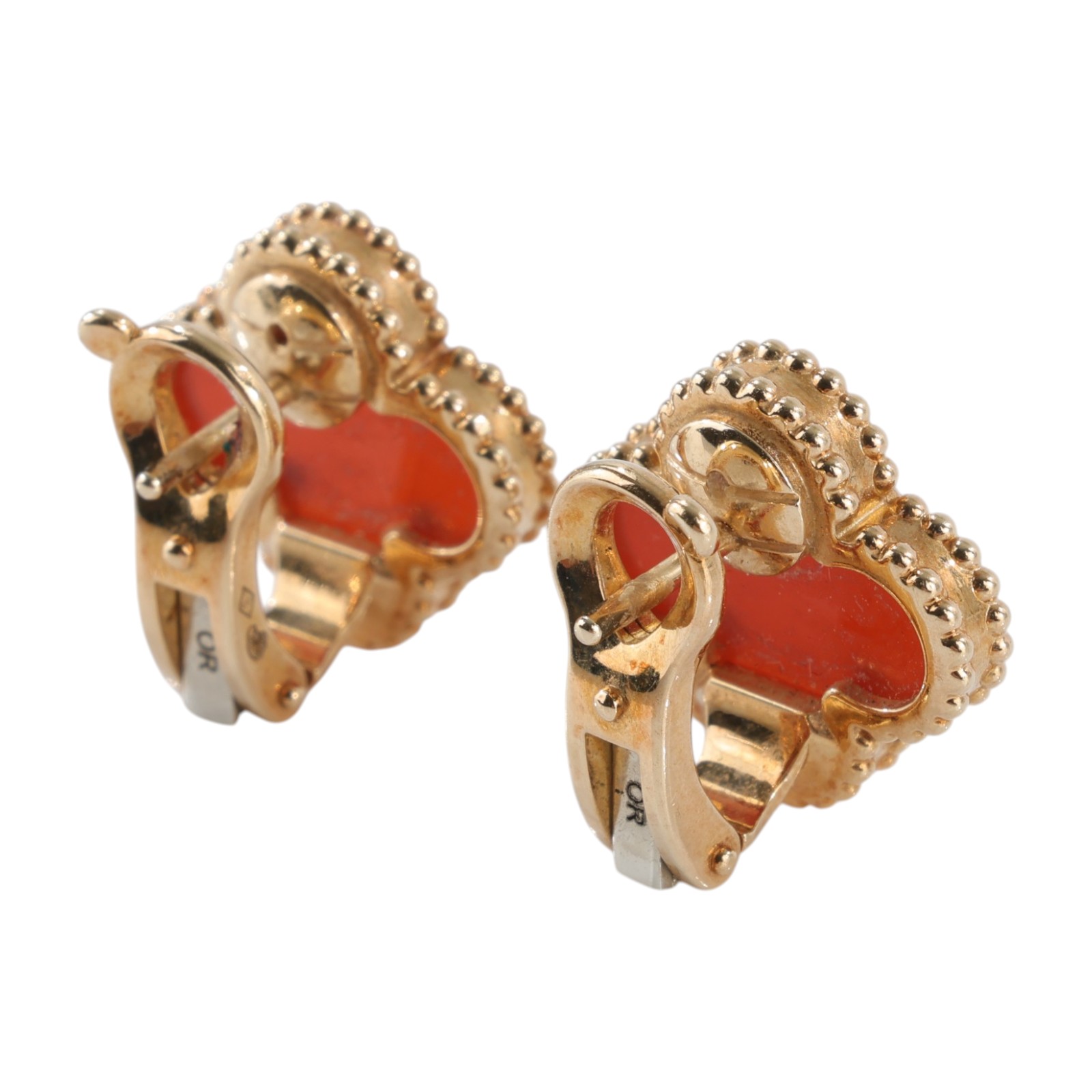 梵克雅寶 Van Cleef & Arpels Vintage Alhambra 耳環 VCARD40400  原廠盒子