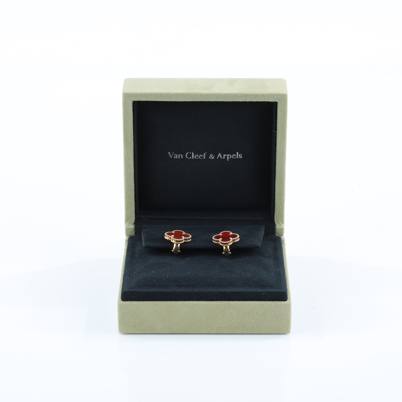 梵克雅寶 Van Cleef & Arpels Vintage Alhambra 耳環 VCARD40400  原廠盒子