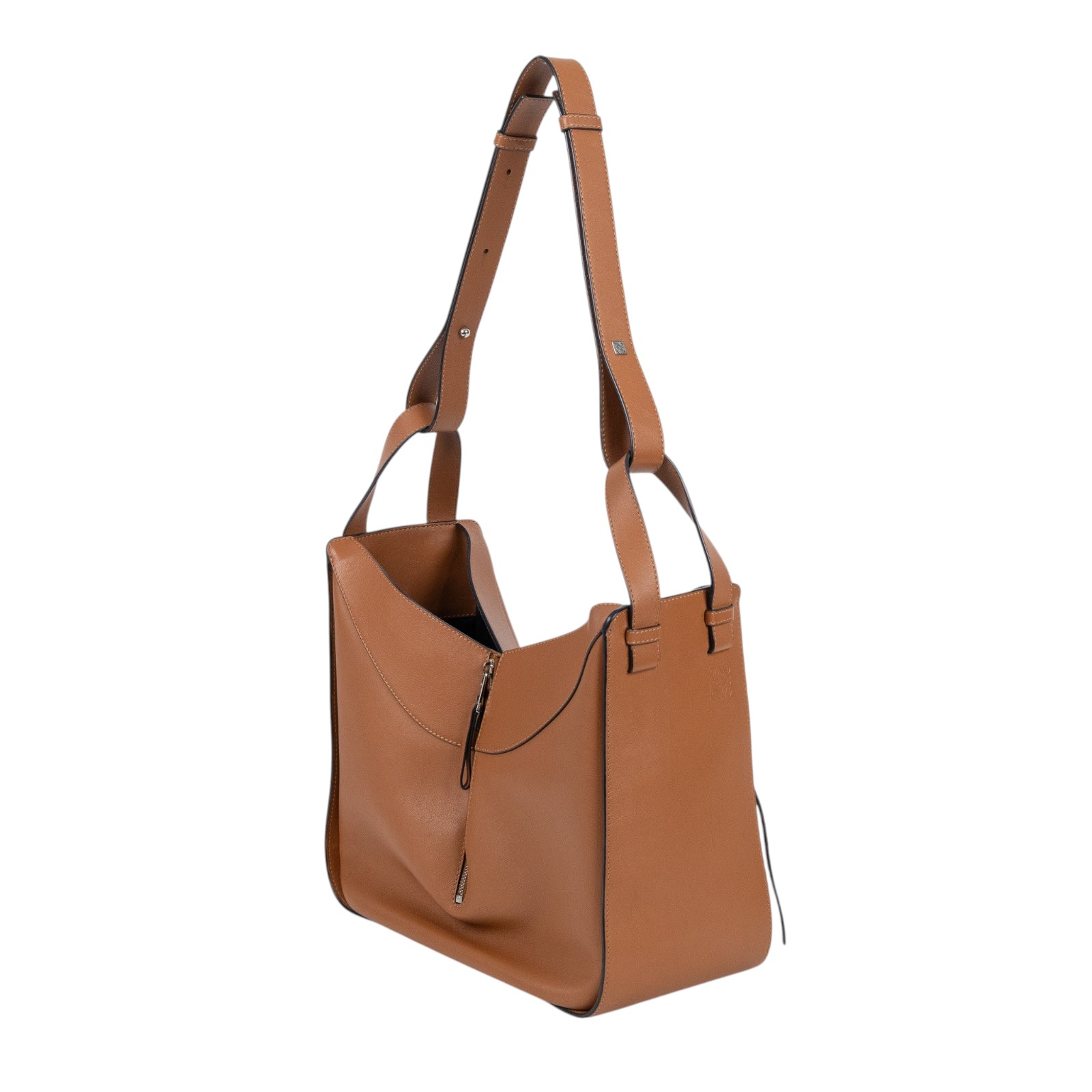 羅意威 LOEWE Hammock 手提包 中型 經典小牛皮  387.30.T38 金棕Hammock Medium 防塵袋