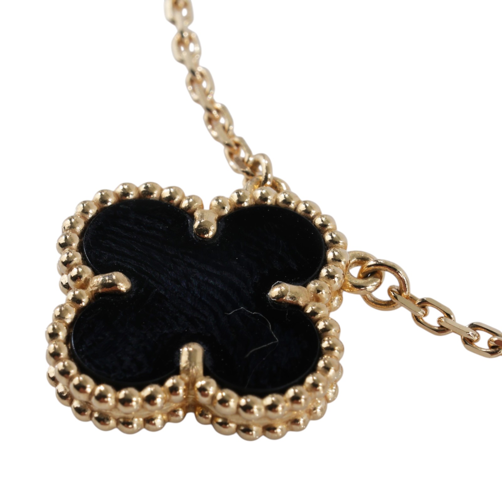 梵克雅寶 Van Cleef & Arpels Vintage Alhambra 吊墜 小型 VCARA45800  原廠盒子2/保證卡/購買證明