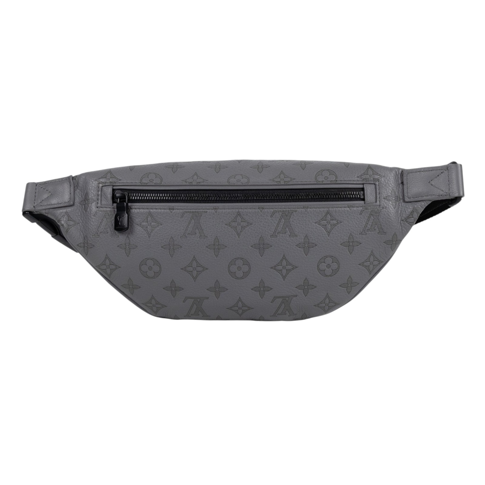 路易威登 LOUIS VUITTON Discovery 腰包 灰色 M46108 晶片款 灰壓紋DISCOVERY腰包 無附屬品