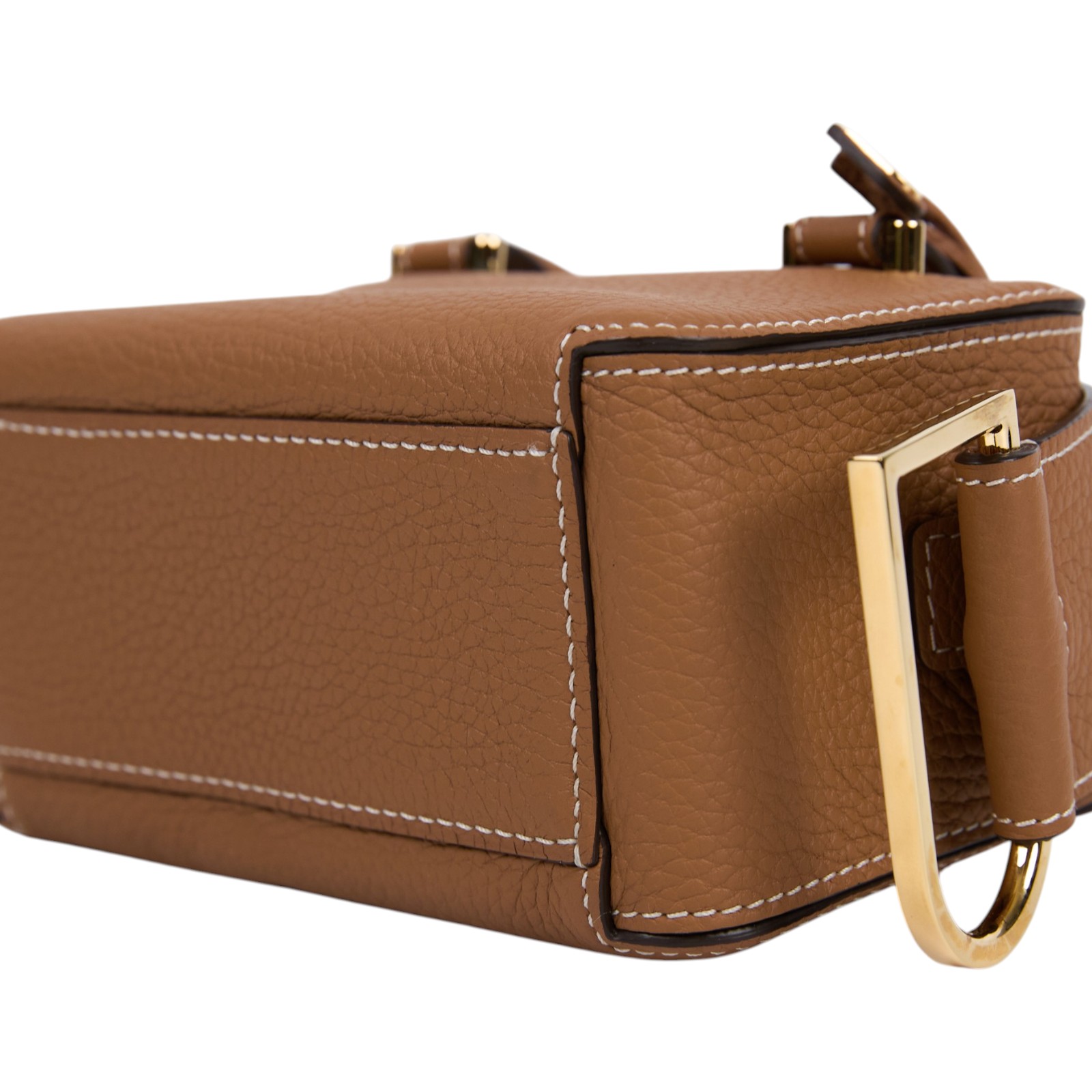德爾沃 DELVAUX  Cool Box Nano  棕色NANO COOL BOX 防塵袋/背帶