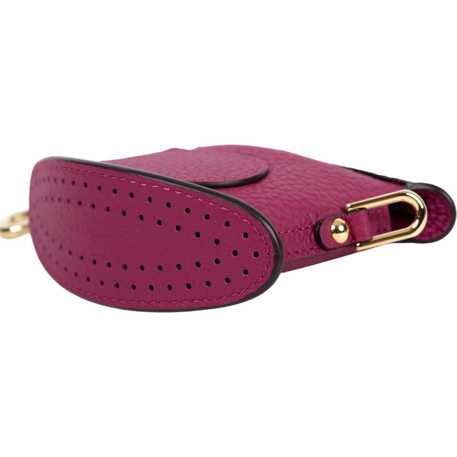 德爾沃 DELVAUX  Pin Swing 吊飾 AE0485AQY0021ZDD 粉紫Pin Swing 原廠盒子/防塵袋/背帶2/購買證明