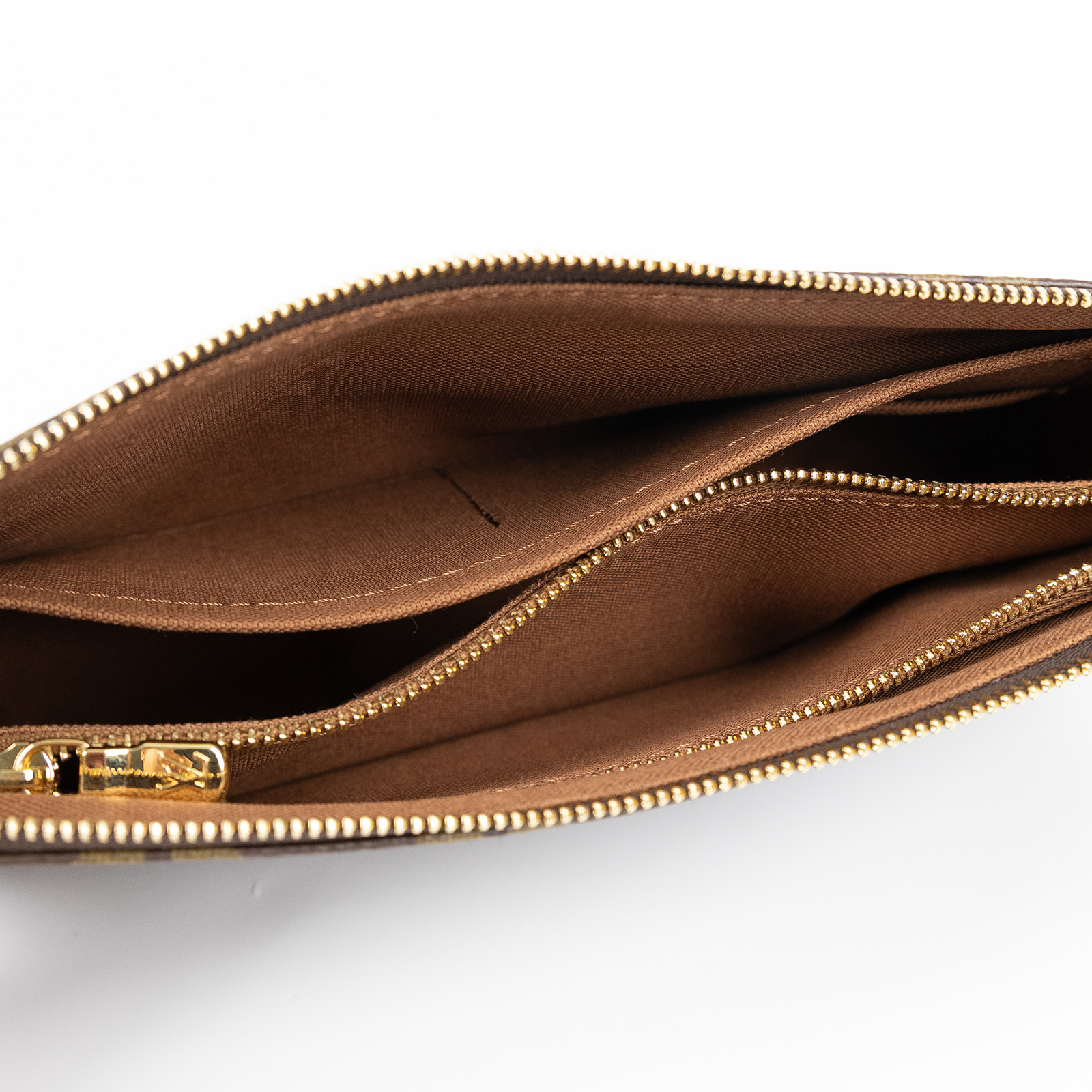 路易威登 LOUIS VUITTON Pochette Accessoires Monogram帆布 鏈帶 肩背 錢包 M82766 晶片款  原廠盒子/防塵袋/背帶2