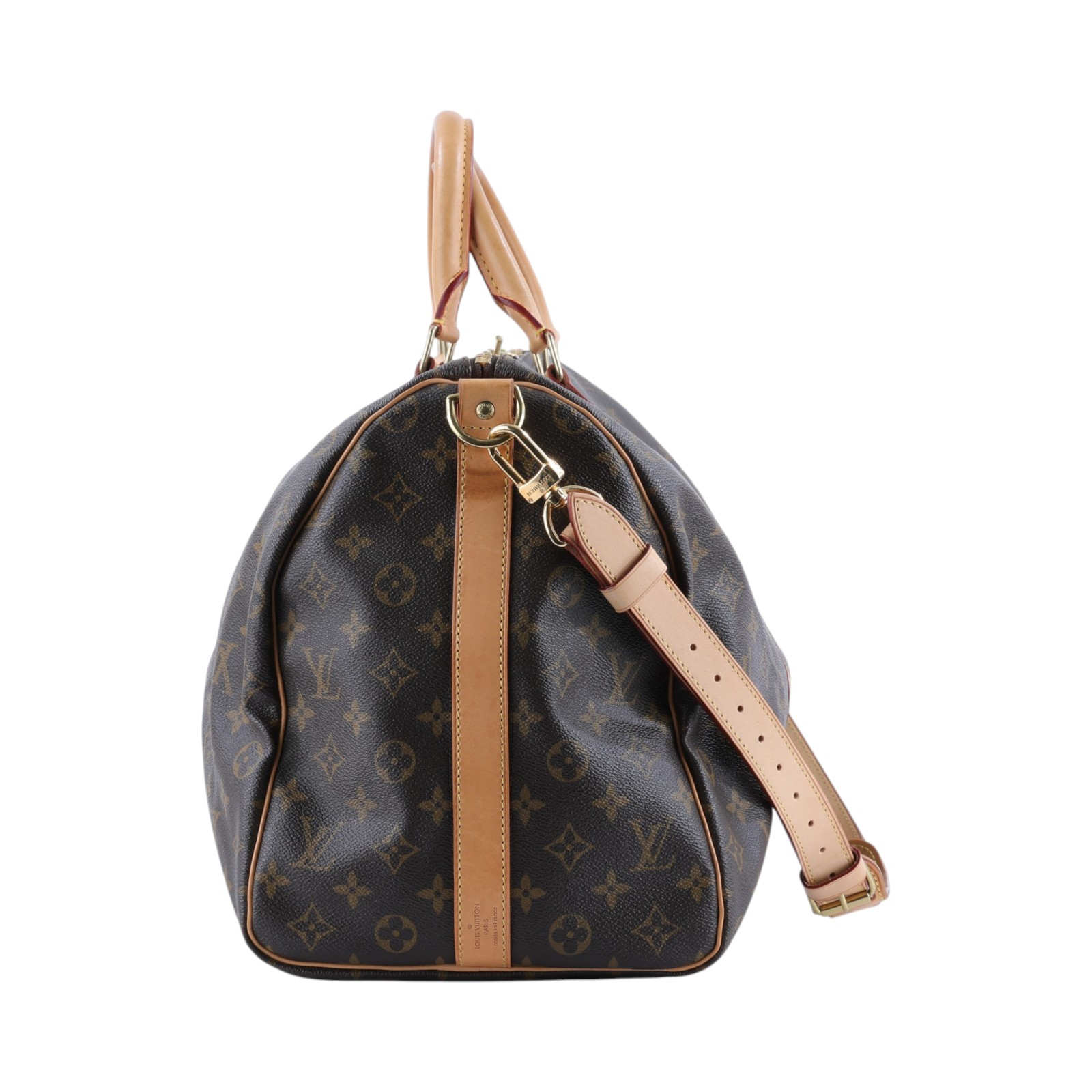 路易威登 LOUIS VUITTON Keepall Bandoulière 50 Monogram經典帆布 波士頓包  旅行袋 M41416  防塵袋/背帶/吊牌/鎖組