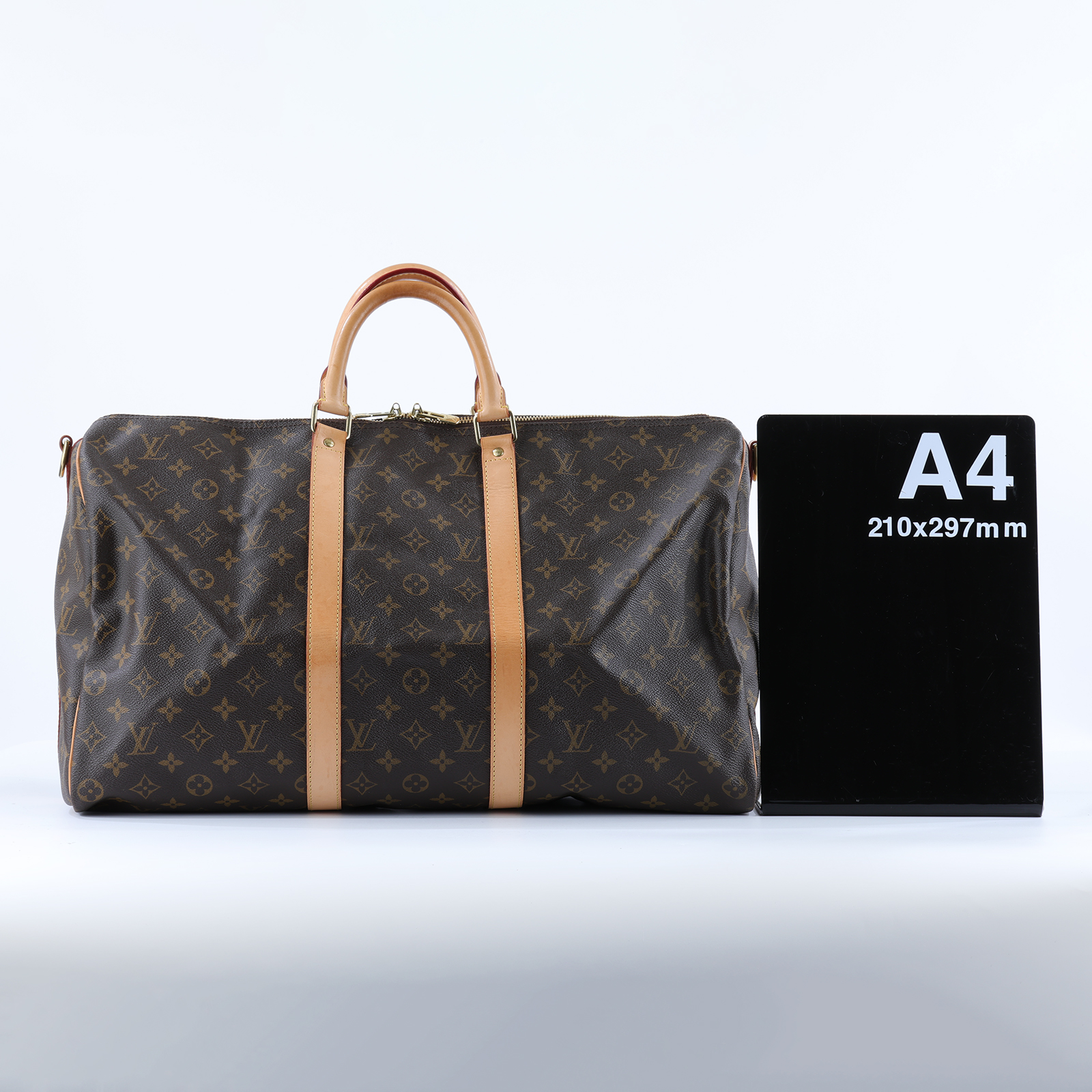 路易威登 LOUIS VUITTON Keepall Bandoulière 50 Monogram經典帆布 波士頓包  旅行袋 M41416  防塵袋/背帶/吊牌/鎖組