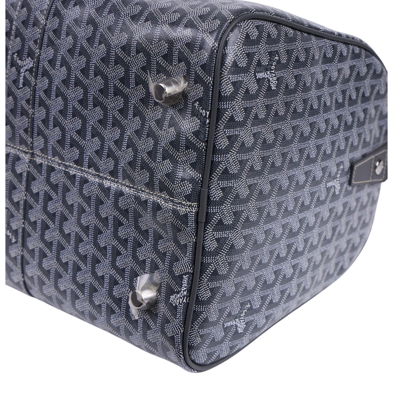 高雅德 GOYARD Boston 50 bag 波士頓包 BOSTON050TY 灰BOSTON 50 防塵袋2/鎖組