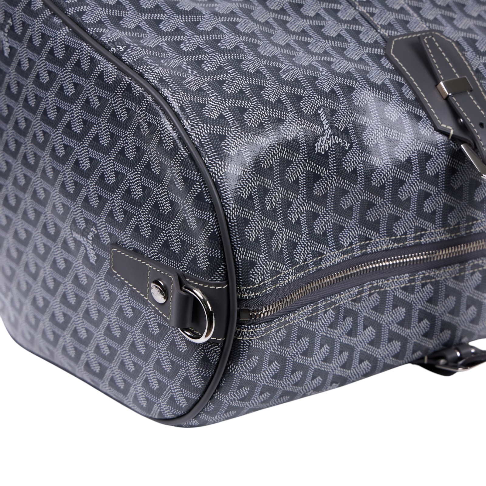 高雅德 GOYARD Boston 50 bag 波士頓包 BOSTON050TY 灰BOSTON 50 防塵袋2/鎖組