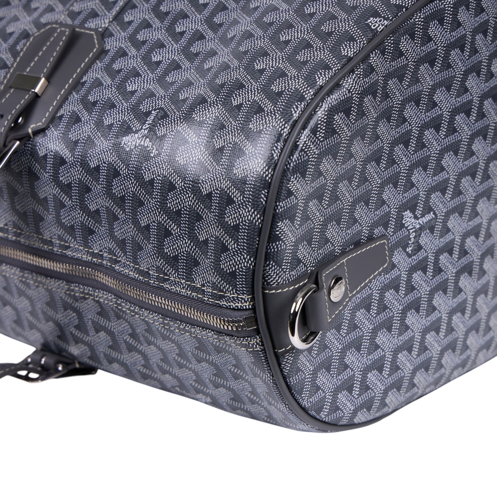 高雅德 GOYARD Boston 50 bag 波士頓包 BOSTON050TY 灰BOSTON 50 防塵袋2/鎖組