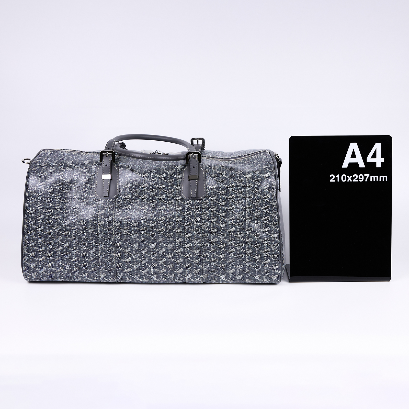 高雅德 GOYARD Boston 50 bag 波士頓包 BOSTON050TY 灰BOSTON 50 防塵袋2/鎖組