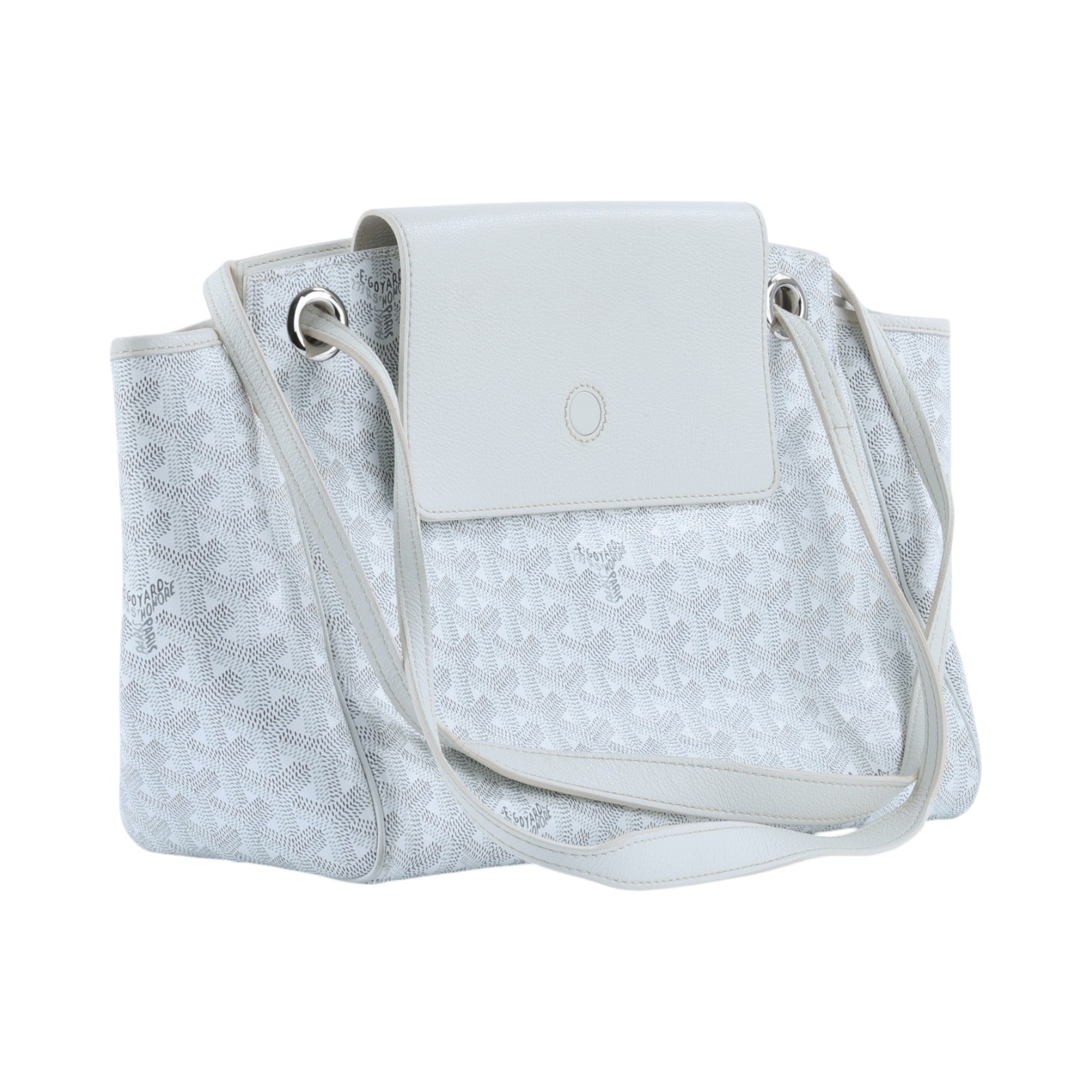高雅德 GOYARD Rouette Souple PM 肩背包 ROUETTPMLTY 白Rouette PM 無附屬品