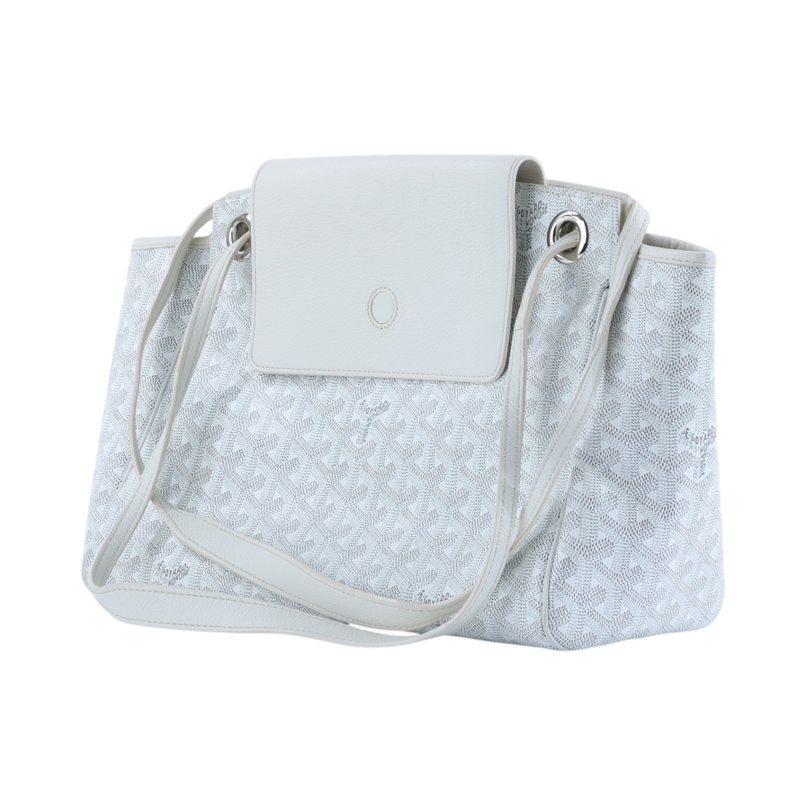 高雅德 GOYARD Rouette Souple PM 肩背包 ROUETTPMLTY 白Rouette PM 無附屬品