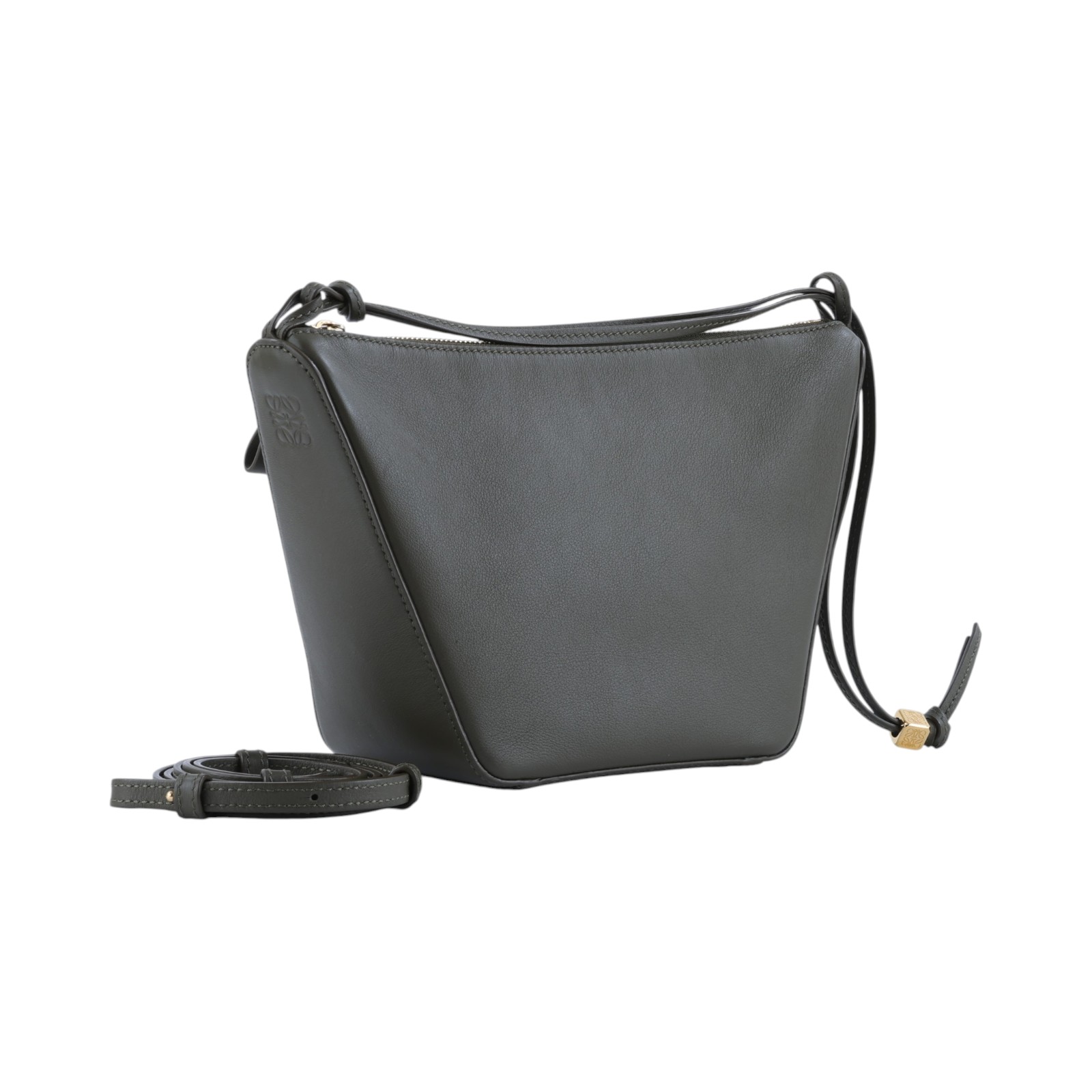 羅意威 LOEWE Mini Hammock Hobo bag 迷你 吊床包 A538G13X01 綠HAMMOCK HOBO MINI 防塵袋/背帶