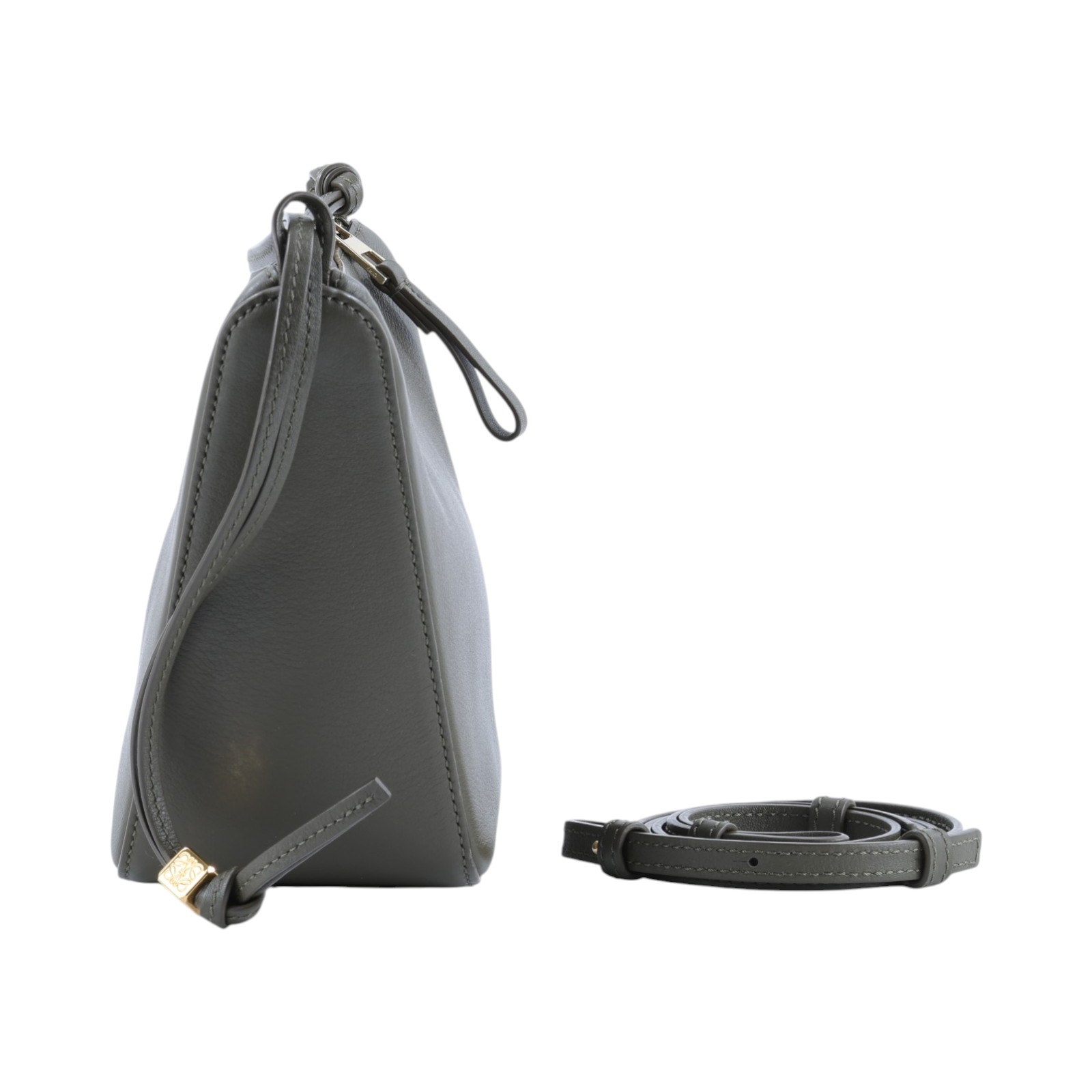 羅意威 LOEWE Mini Hammock Hobo bag 迷你 吊床包 A538G13X01 綠HAMMOCK HOBO MINI 防塵袋/背帶