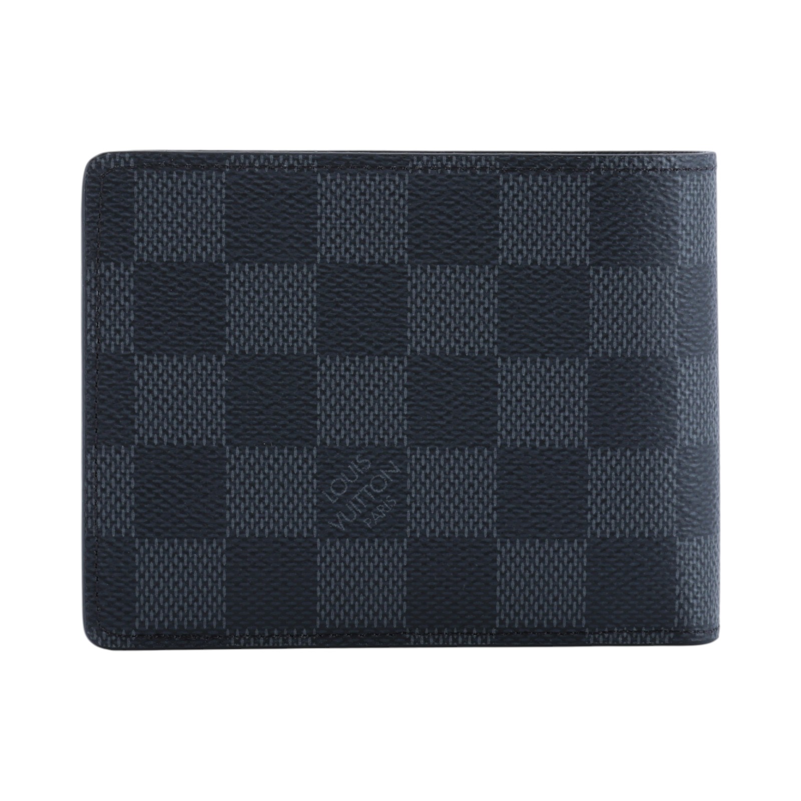 路易威登 LOUIS VUITTON Multiple 棋盤格 錢包 短夾 N62663 黑棋盤兩折短夾 原廠盒子/防塵袋(消磁)