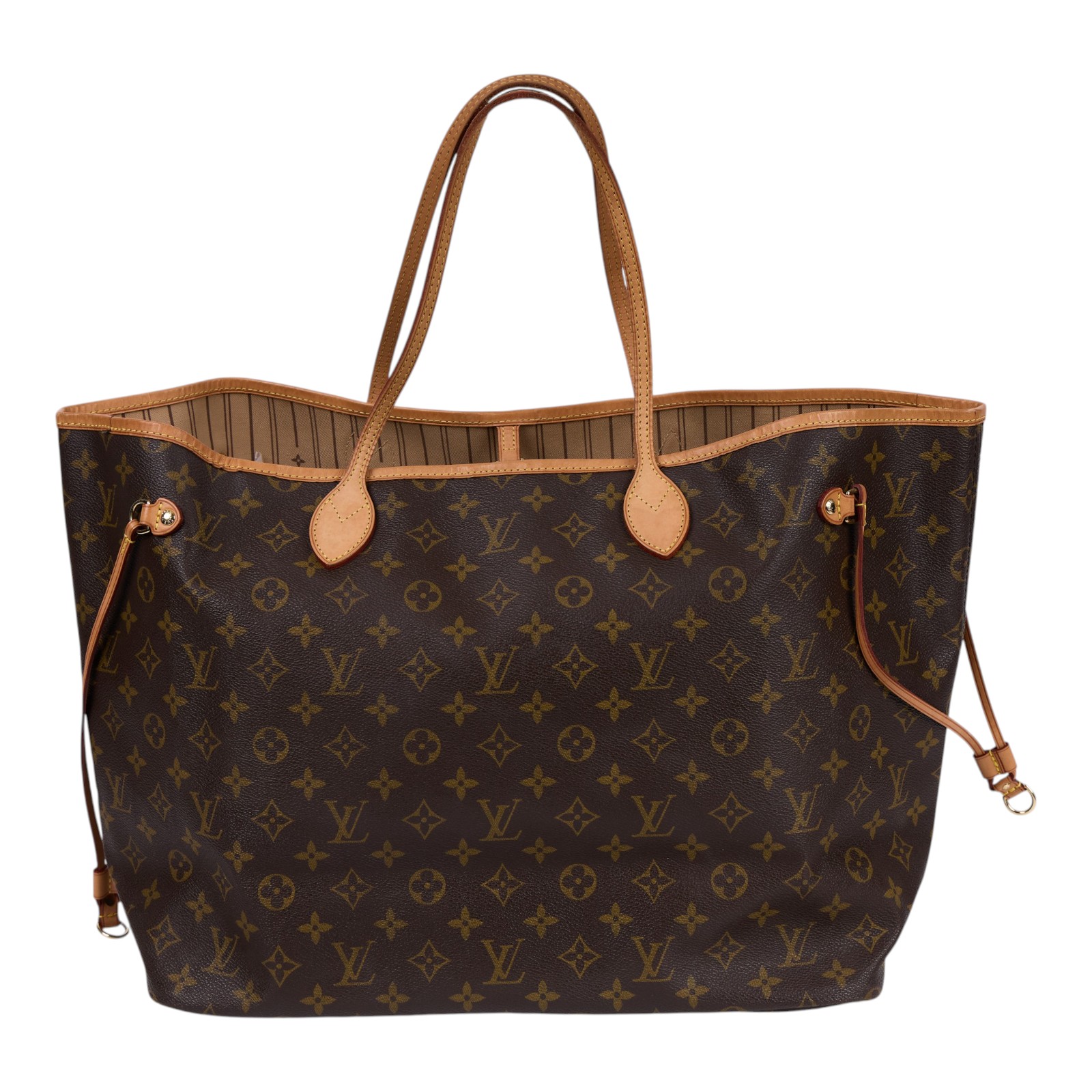 路易威登 LOUIS VUITTON Neverfull GM 托特包 經典帆布 駝色 M46978 原花NEVERFULL GM 舊版 防塵袋