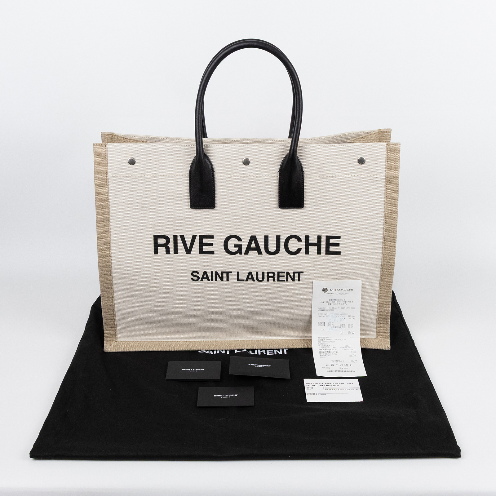 聖羅蘭 YSL SAINT LAURENT RIive Gauche 手提袋 大型  509415FAABR  防塵袋/購買證明