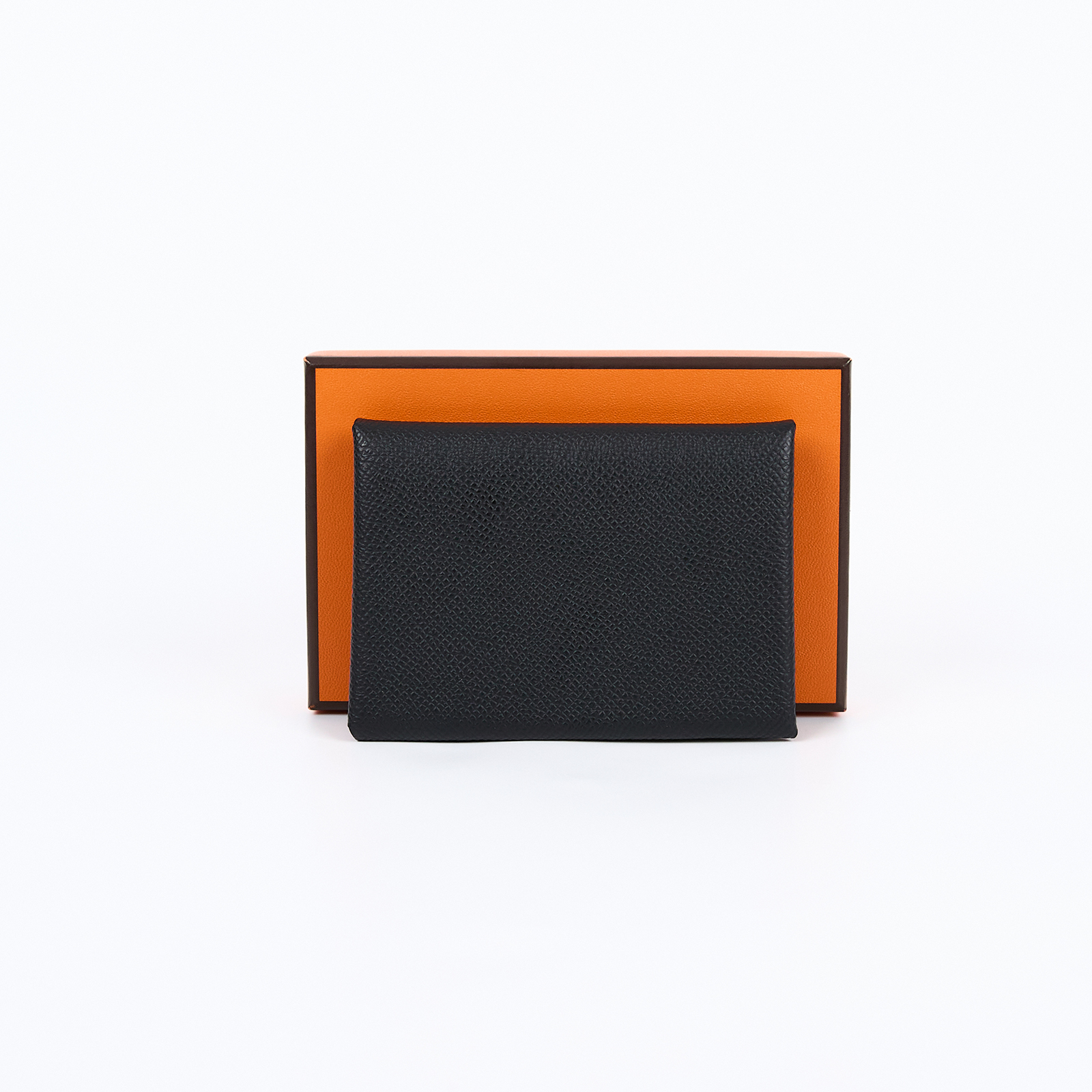 愛馬仕 Hermes Calvi Duo 卡包 CALD U UY 005TM U刻 黑Calvi duo 原廠盒子