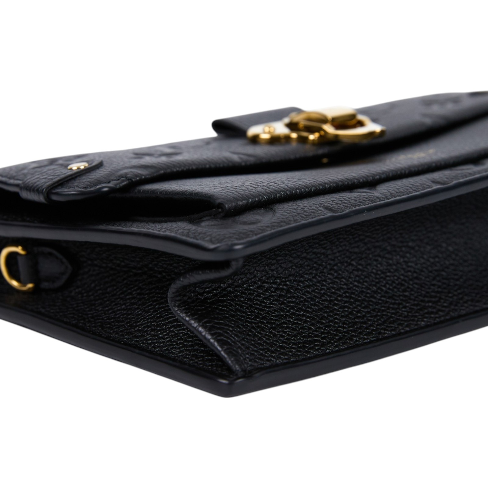 路易威登 LOUIS VUITTON Vavin 鏈帶錢包 M67839 晶片款 黑壓紋Vavin 鏈條包 背帶