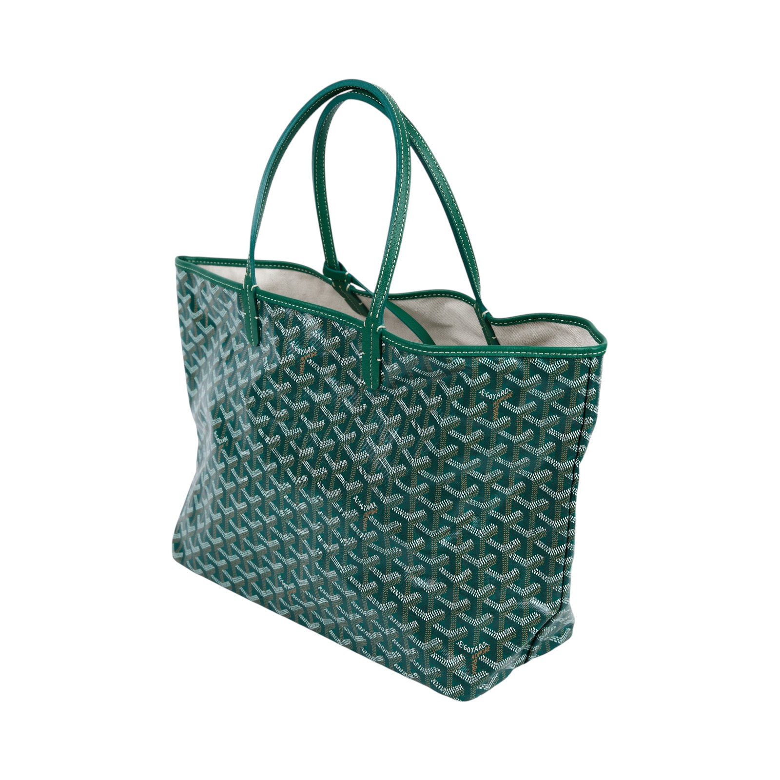 高雅德 GOYARD Saint Louis PM Bag 托特包 STLOUIPMLTY 綠SAINT LOUIS PM 防塵袋/內袋