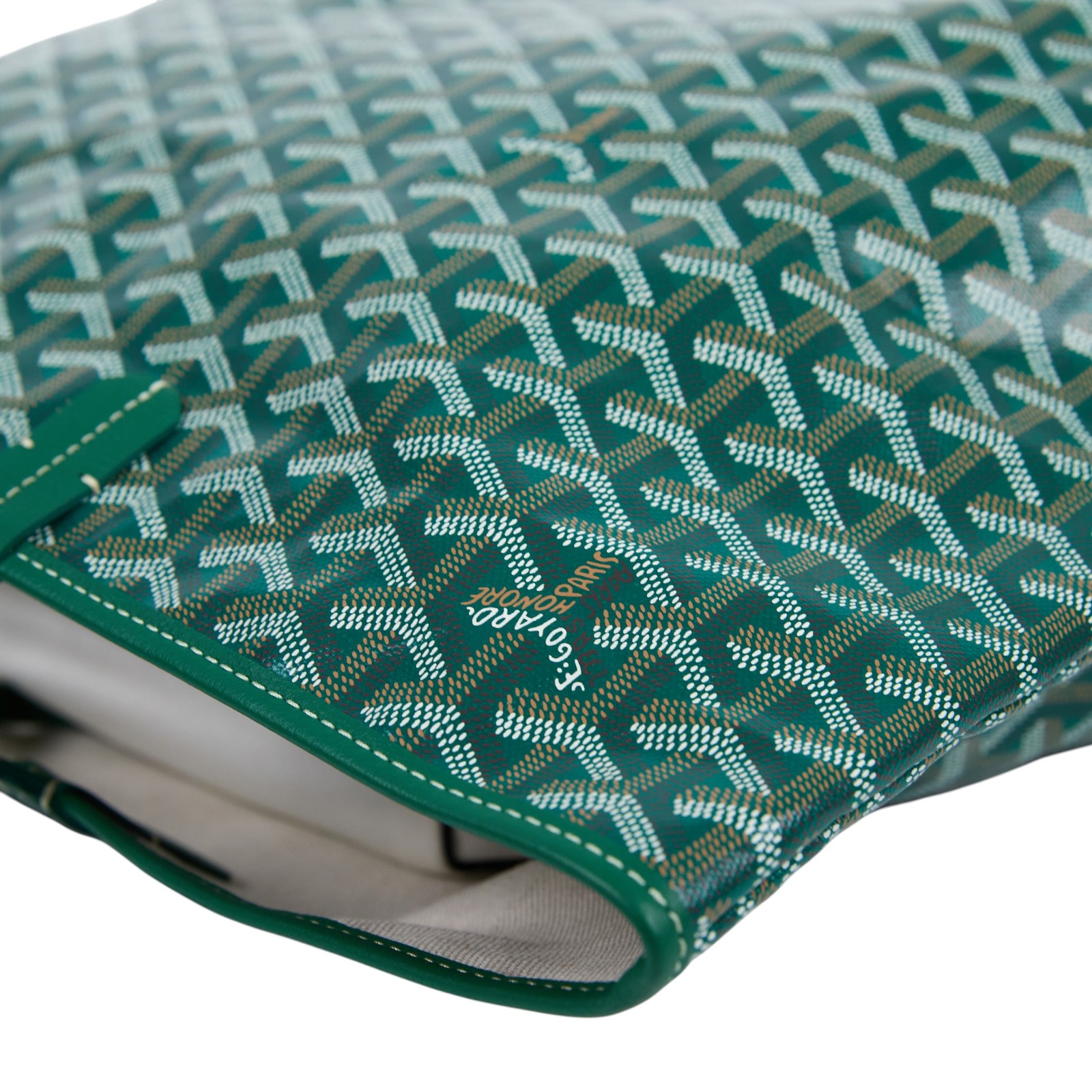 高雅德 GOYARD Saint Louis PM Bag 托特包 STLOUIPMLTY 綠SAINT LOUIS PM 防塵袋/內袋