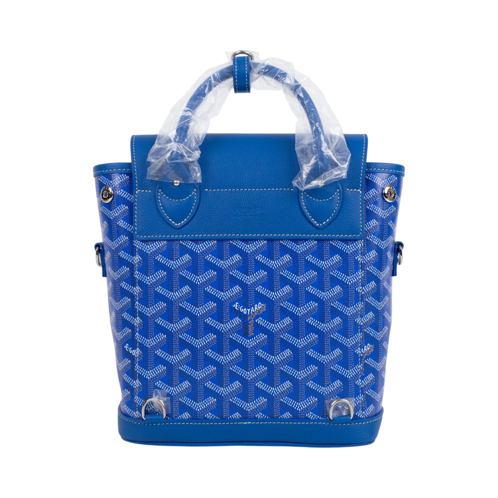 高雅德 GOYARD Alpin 迷你背包 ALPIN2MINTY 藍ALPIN後背包 防塵袋/背帶2