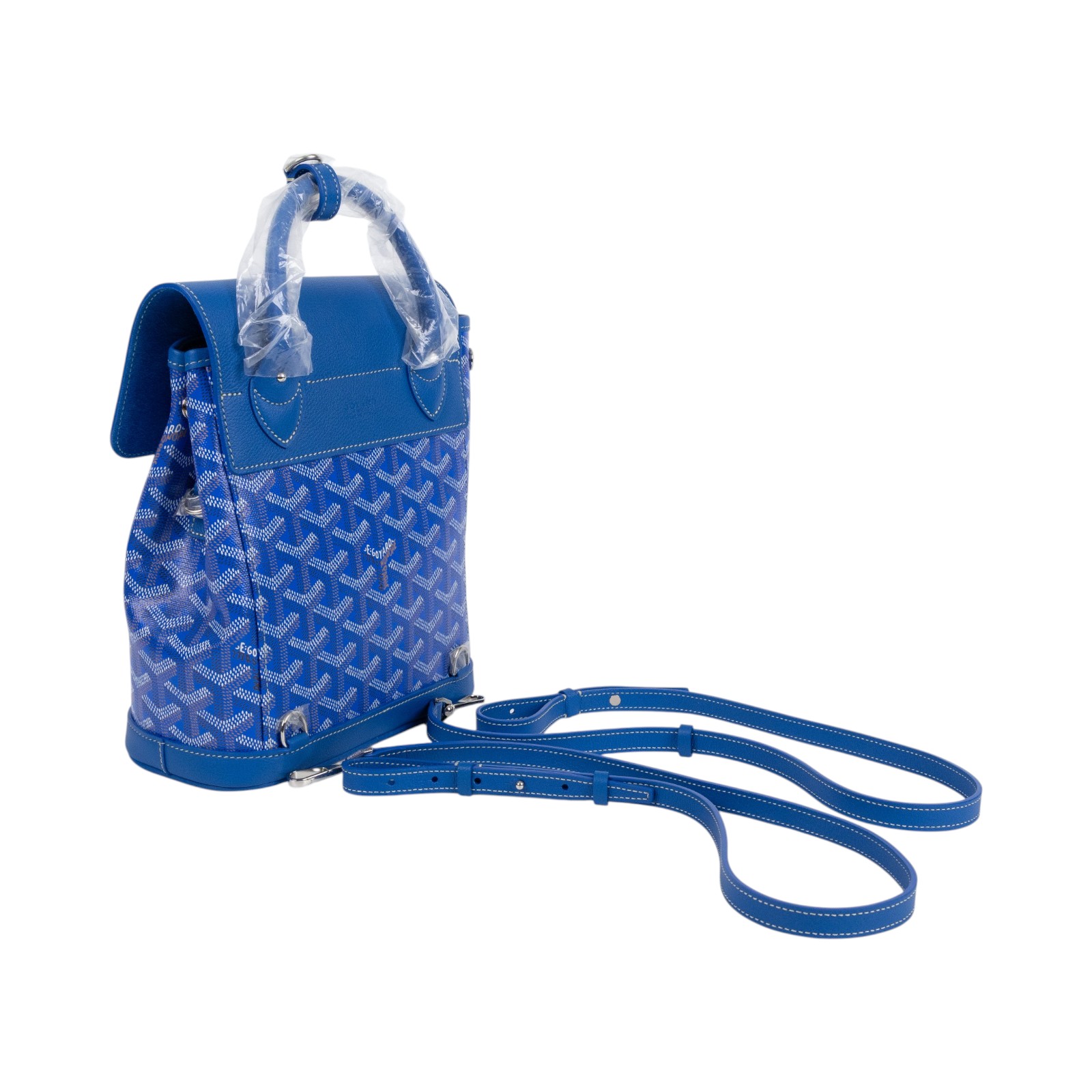 高雅德 GOYARD Alpin 迷你背包 ALPIN2MINTY 藍ALPIN後背包 防塵袋/背帶2