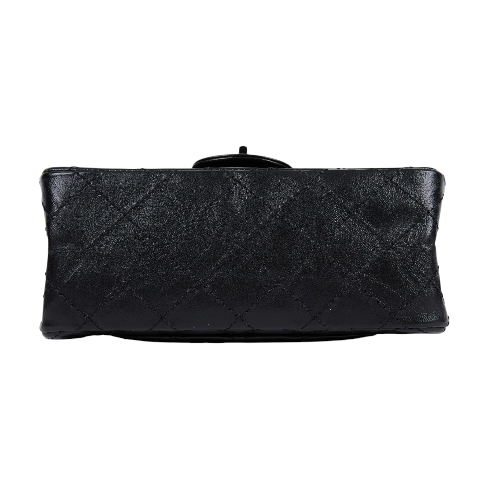 香奈兒 CHANEL 2.55 迷你 口蓋包 AS0874 Y83608 晶片款 SO BLACK2.55 20CM 防塵袋/購買證明影本