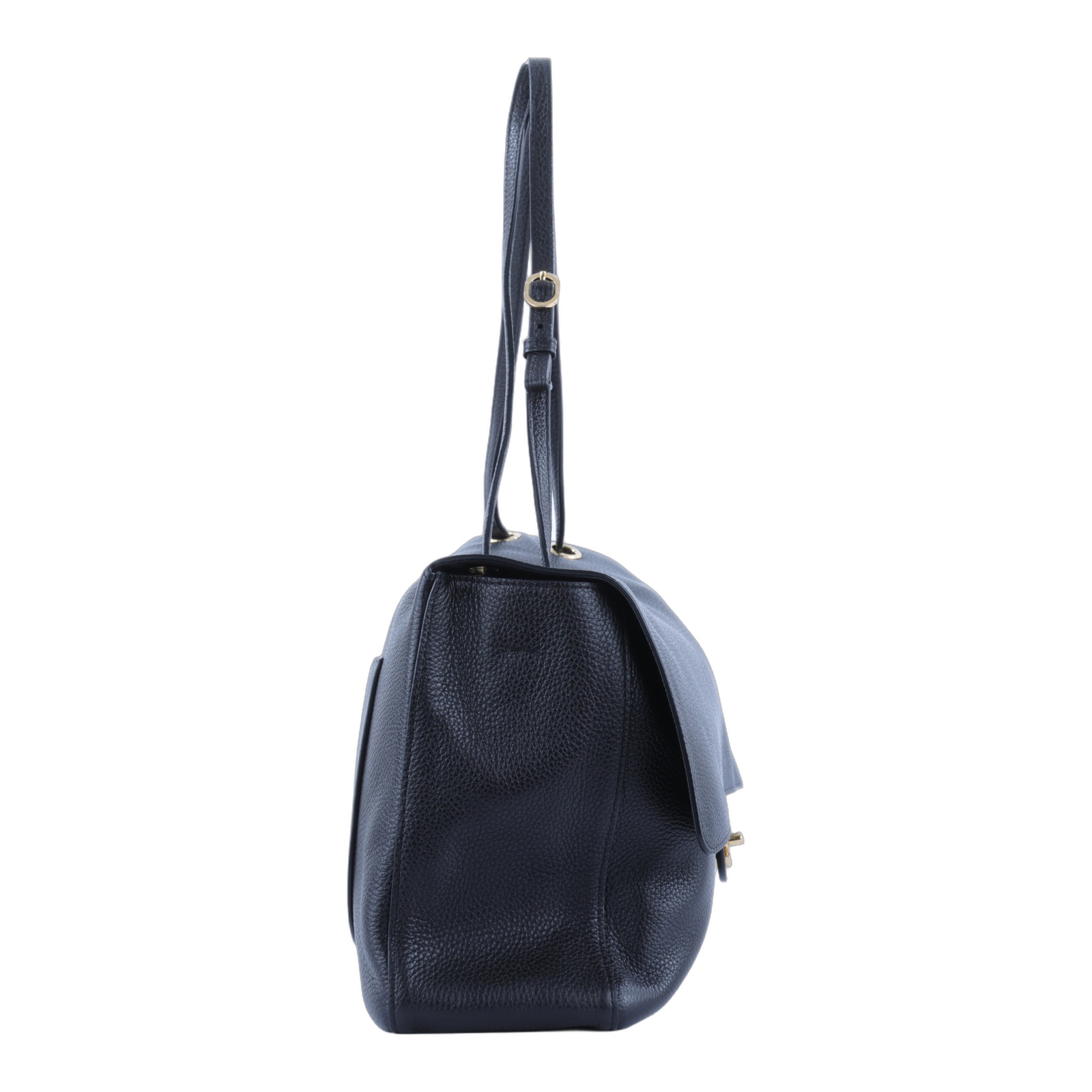 香奈兒 CHANEL 特大型 口蓋包 AS6233 B24332 晶片款 黑金粒紋牛口蓋包 38.5CM 防塵袋/購買證明影本