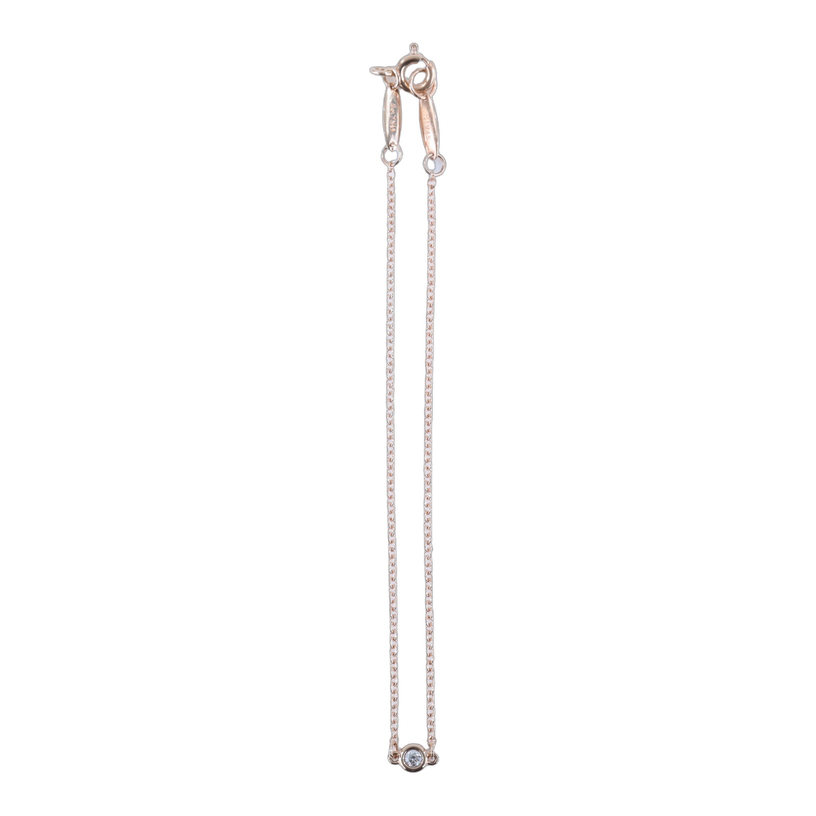 蒂芙尼 TIFFANY＆CO. Diamonds by the Yard 手鍊 60149066  原廠盒子2/收據