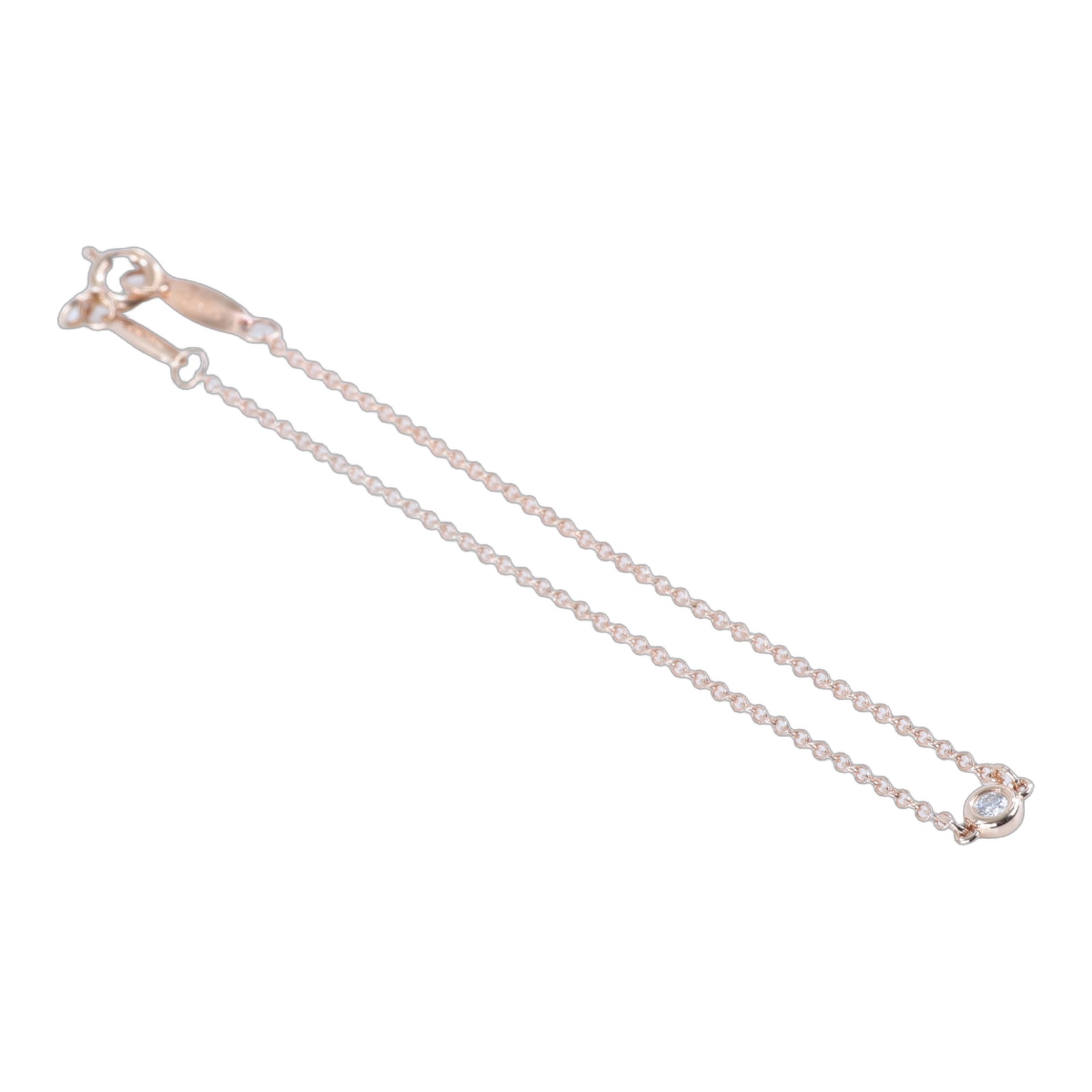 蒂芙尼 TIFFANY＆CO. Diamonds by the Yard 手鍊 60149066  原廠盒子2/收據