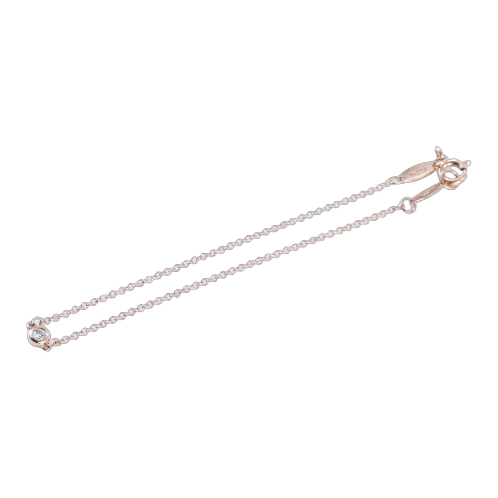 蒂芙尼 TIFFANY＆CO. Diamonds by the Yard 手鍊 60149066  原廠盒子2/收據