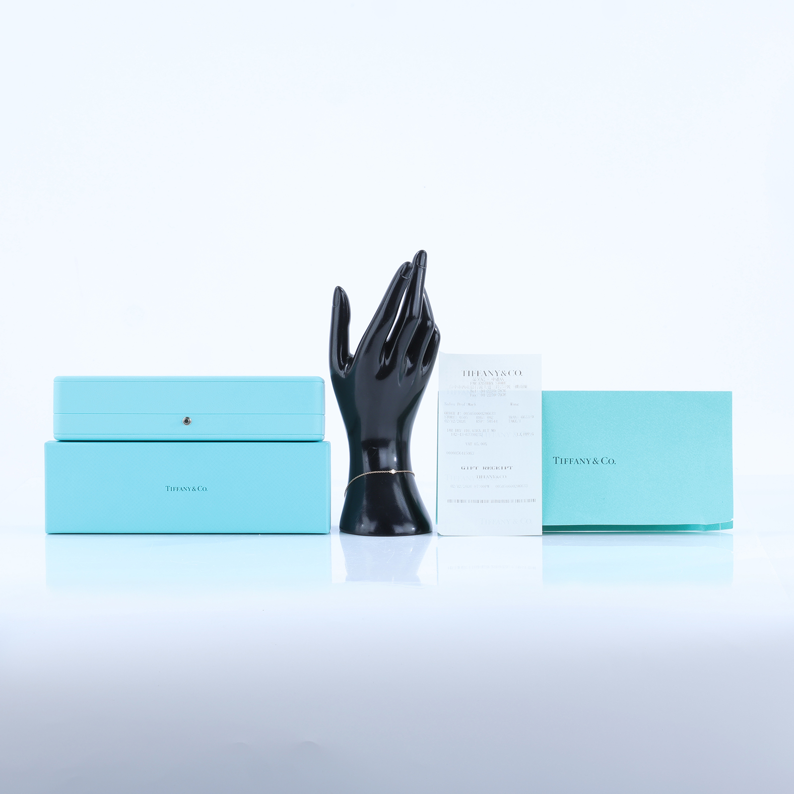 蒂芙尼 TIFFANY＆CO. Diamonds by the Yard 手鍊 60149066  原廠盒子2/收據