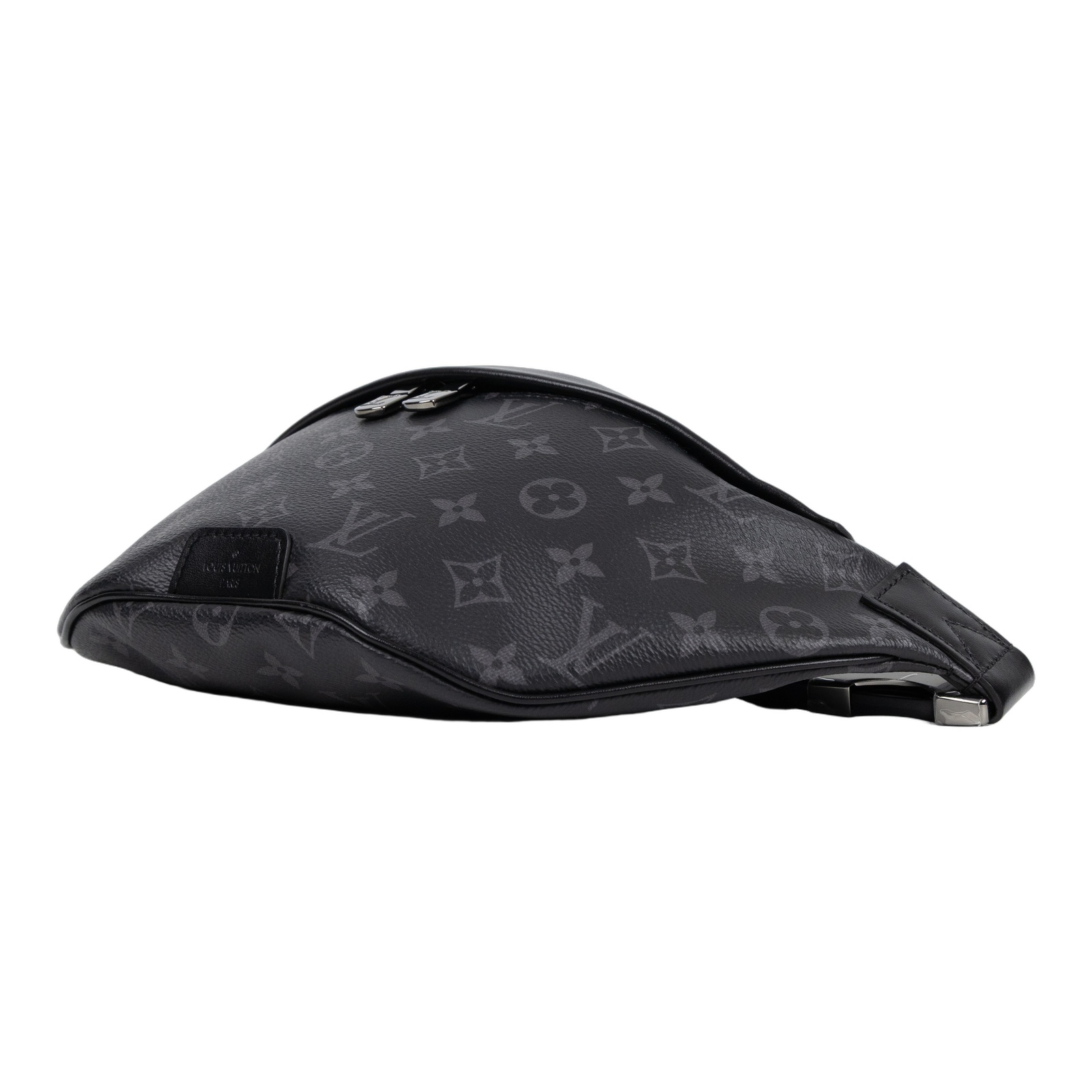 路易威登 LOUIS VUITTON Discovery PM 腰包 Eclipse 黑色 M46035 晶片款  原廠盒子/防塵袋/購買證明影本