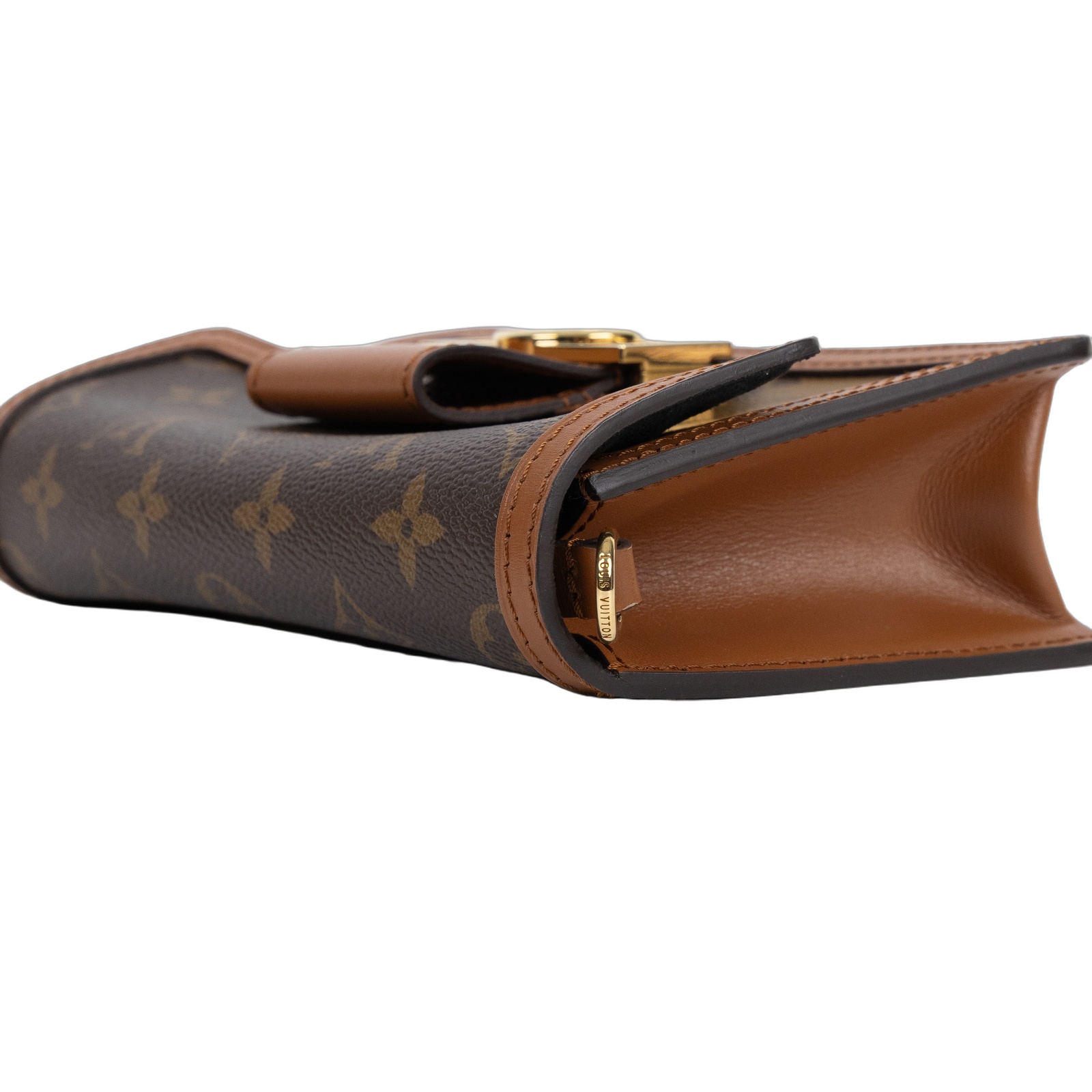 路易威登 LOUIS VUITTON Dauphine 鏈帶錢包 M68746 晶片款 原花DAUPHINE WOC 原廠盒子/防塵袋/背帶