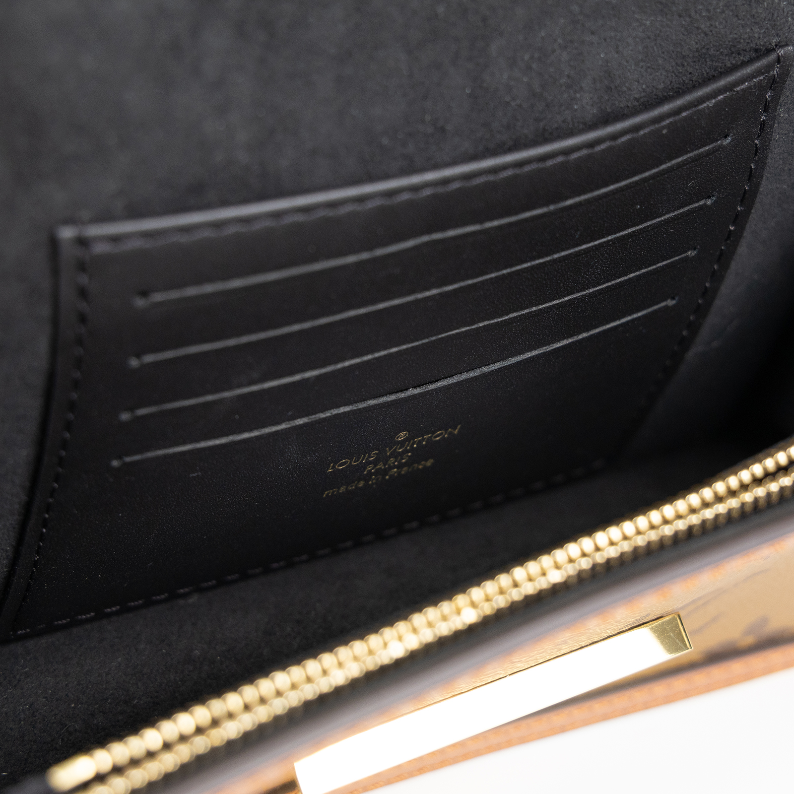 路易威登 LOUIS VUITTON Dauphine 鏈帶錢包 M68746 晶片款 原花DAUPHINE WOC 原廠盒子/防塵袋/背帶