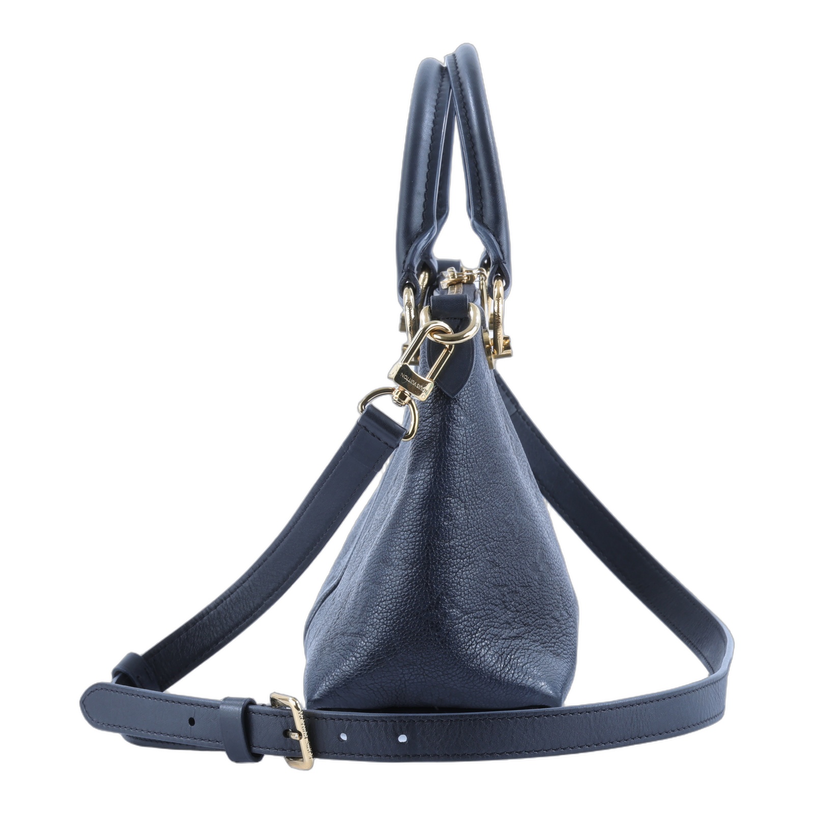 路易威登 LOUIS VUITTON V Tote BB 手提包 肩背包 斜背包 M44937 晶片款 黑壓紋V Tote BB 兩用手袋 防塵袋/背帶