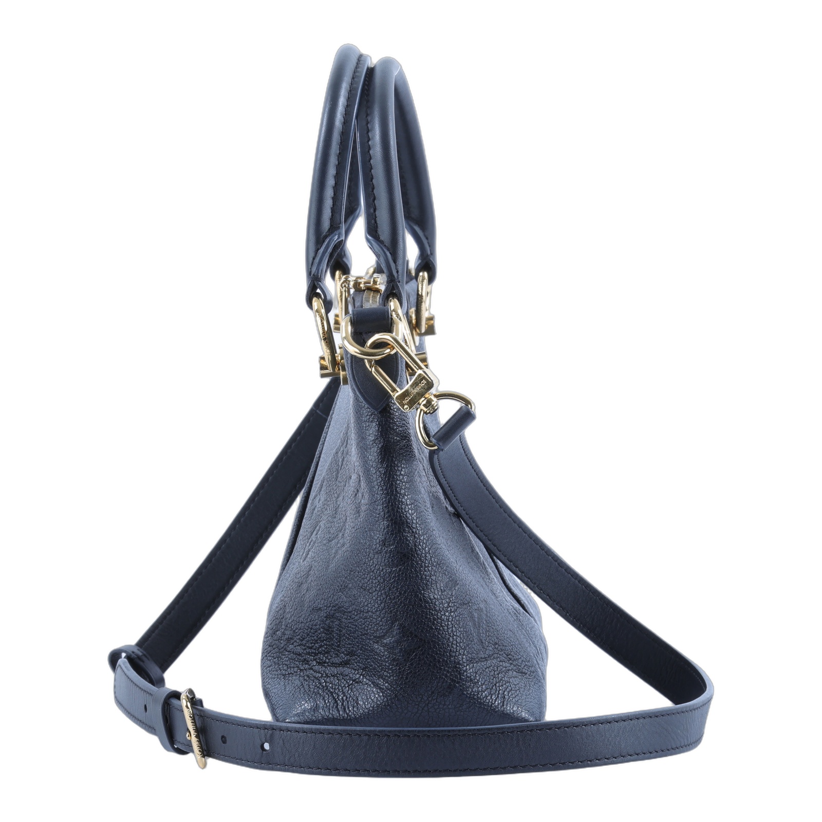 路易威登 LOUIS VUITTON V Tote BB 手提包 肩背包 斜背包 M44937 晶片款 黑壓紋V Tote BB 兩用手袋 防塵袋/背帶