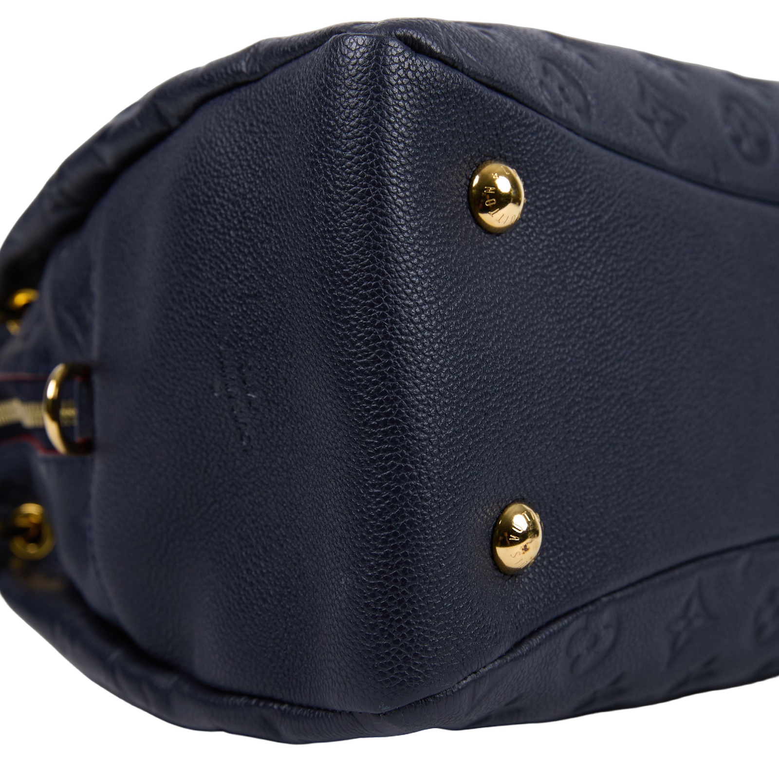 路易威登 LOUIS VUITTON Ponthieu PM 手提包 肩背包 斜背包 M43721 藍色原花牛皮壓紋Ponthieu PM 防塵袋/背帶