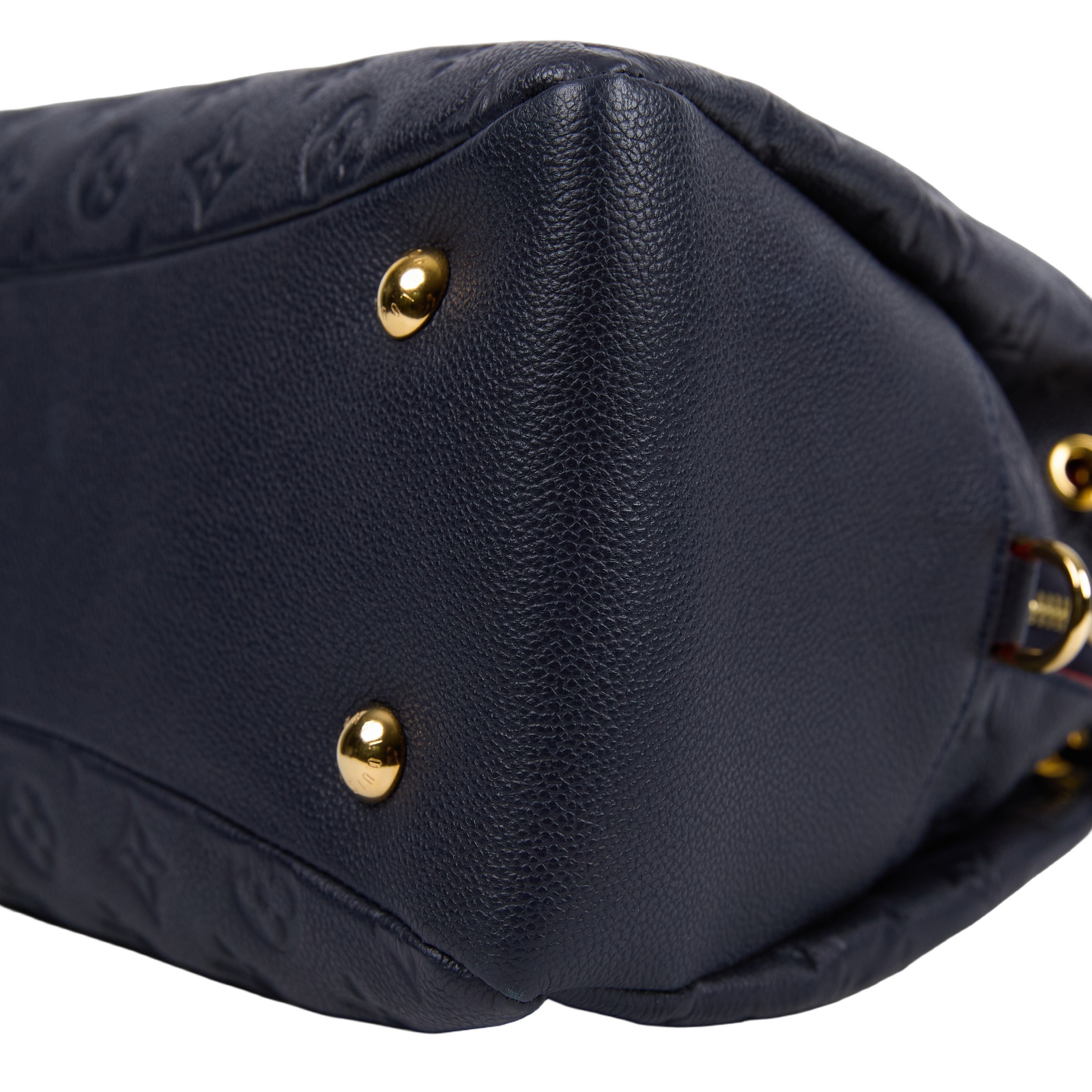 路易威登 LOUIS VUITTON Ponthieu PM 手提包 肩背包 斜背包 M43721 藍色原花牛皮壓紋Ponthieu PM 防塵袋/背帶