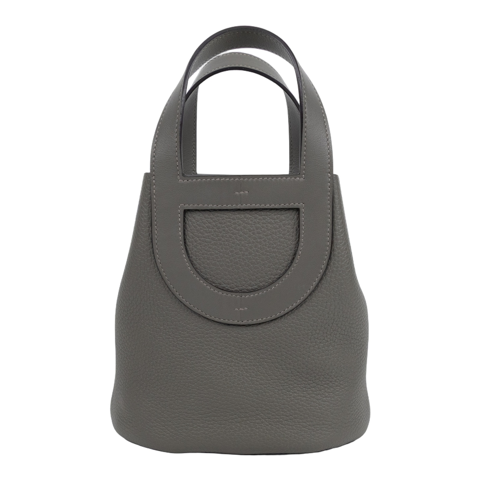 愛馬仕 Hermes In The Loop 18  豬鼻 菜籃子包 ITL18 U AM 009 UH U刻 灰IN THE LOOP18 無附屬品