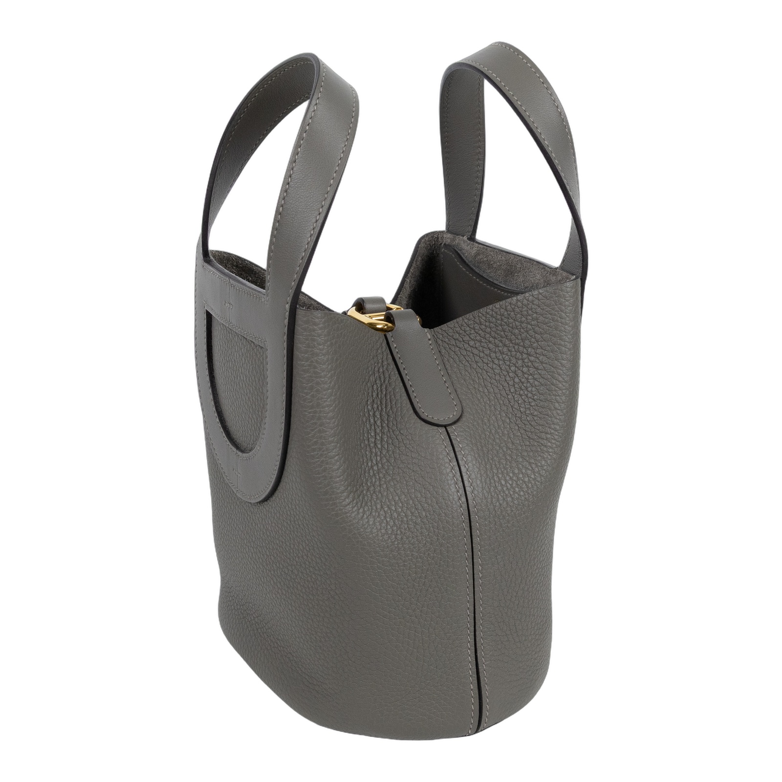愛馬仕 Hermes In The Loop 18  豬鼻 菜籃子包 ITL18 U AM 009 UH U刻 灰IN THE LOOP18 無附屬品