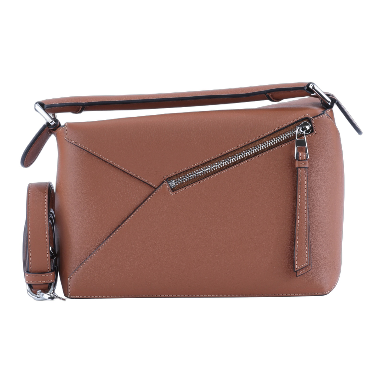羅意威 LOEWE Small Puzzle bag 肩背 斜背包 A510P60X41 焦糖PUZZLE SMALL 防塵袋/背帶