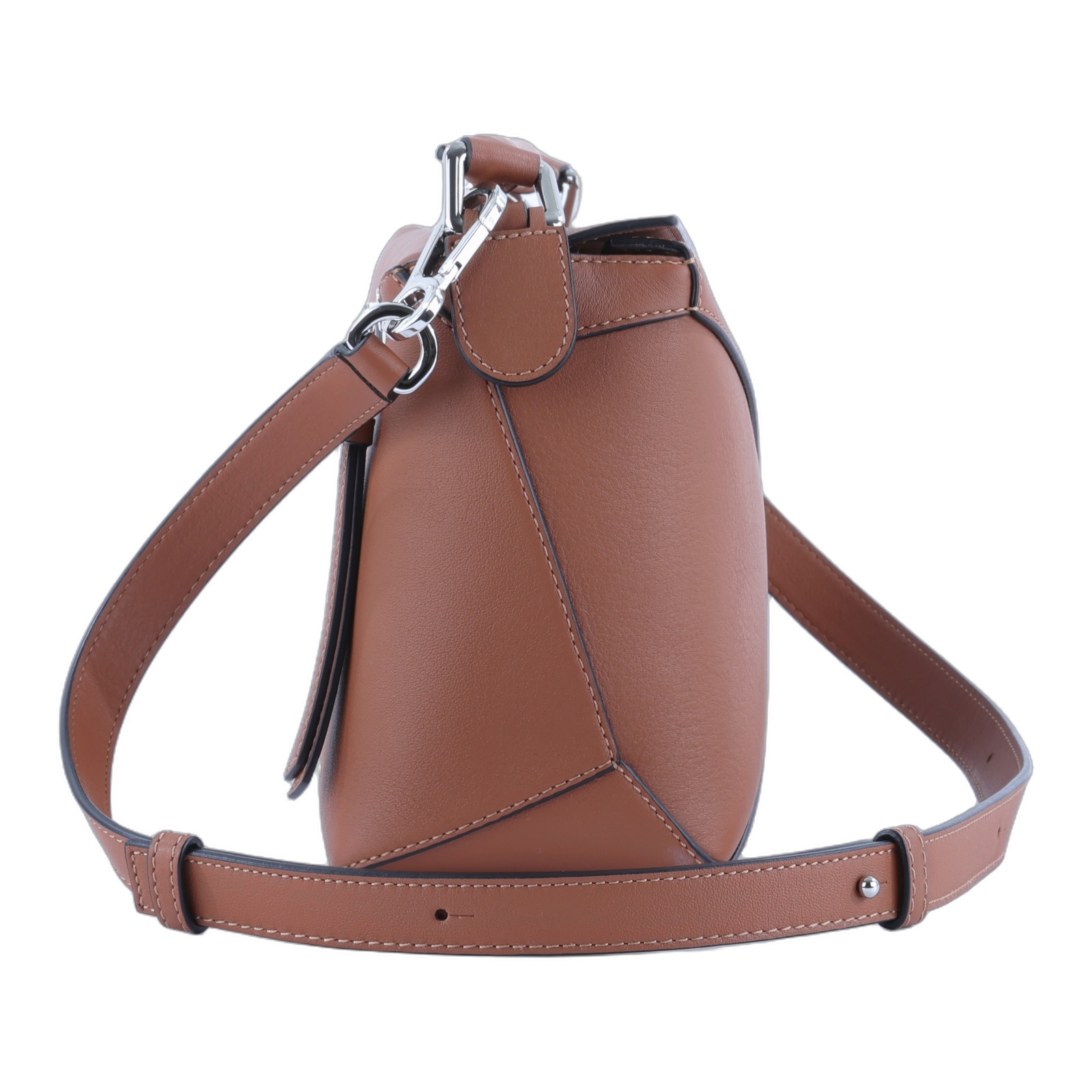 羅意威 LOEWE Small Puzzle bag 肩背 斜背包 A510P60X41 焦糖PUZZLE SMALL 防塵袋/背帶